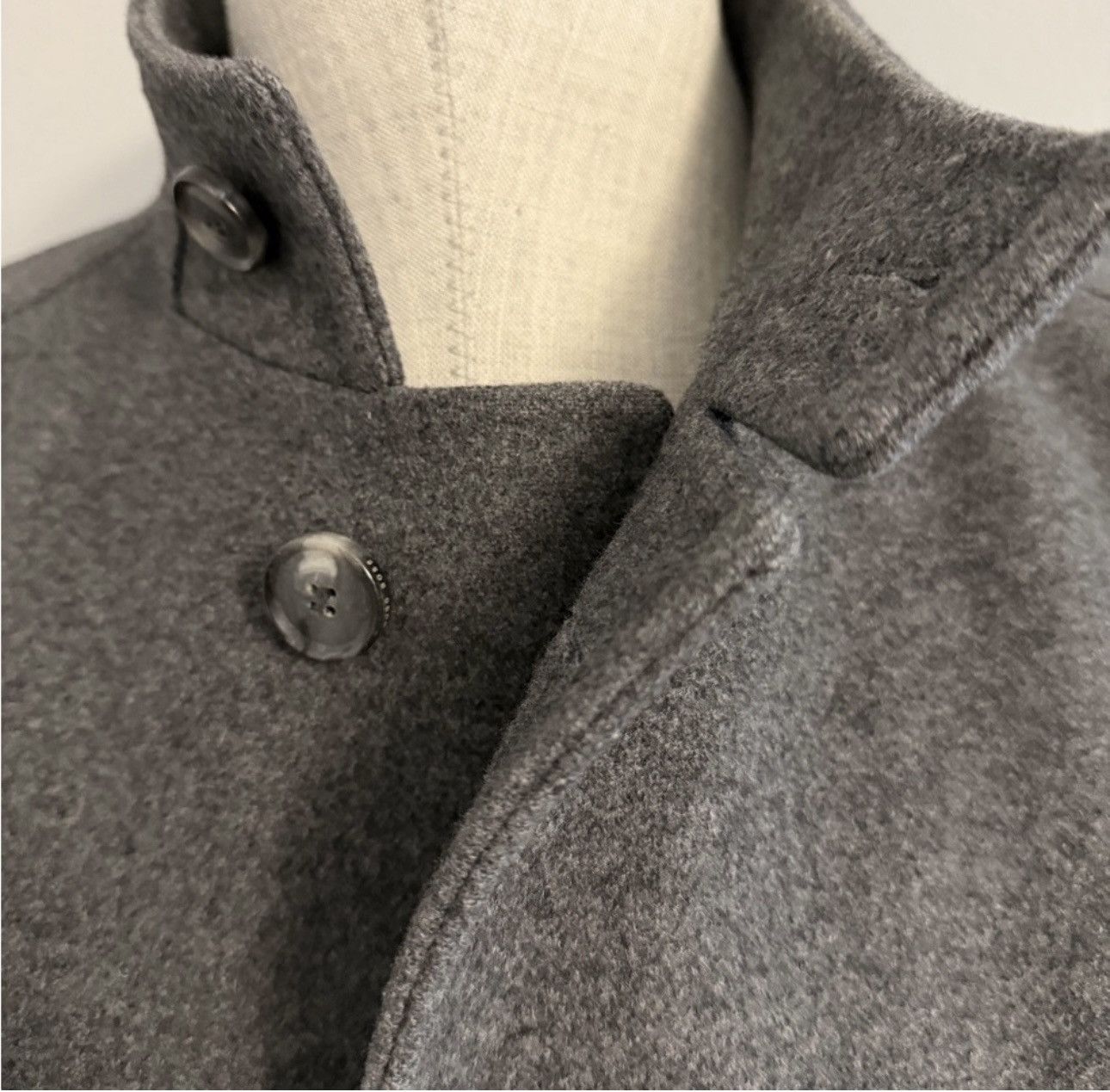 Hugo Boss Boss Gray Trench Coat Size US L / EU 52-54 / 3 - 3 Thumbnail
