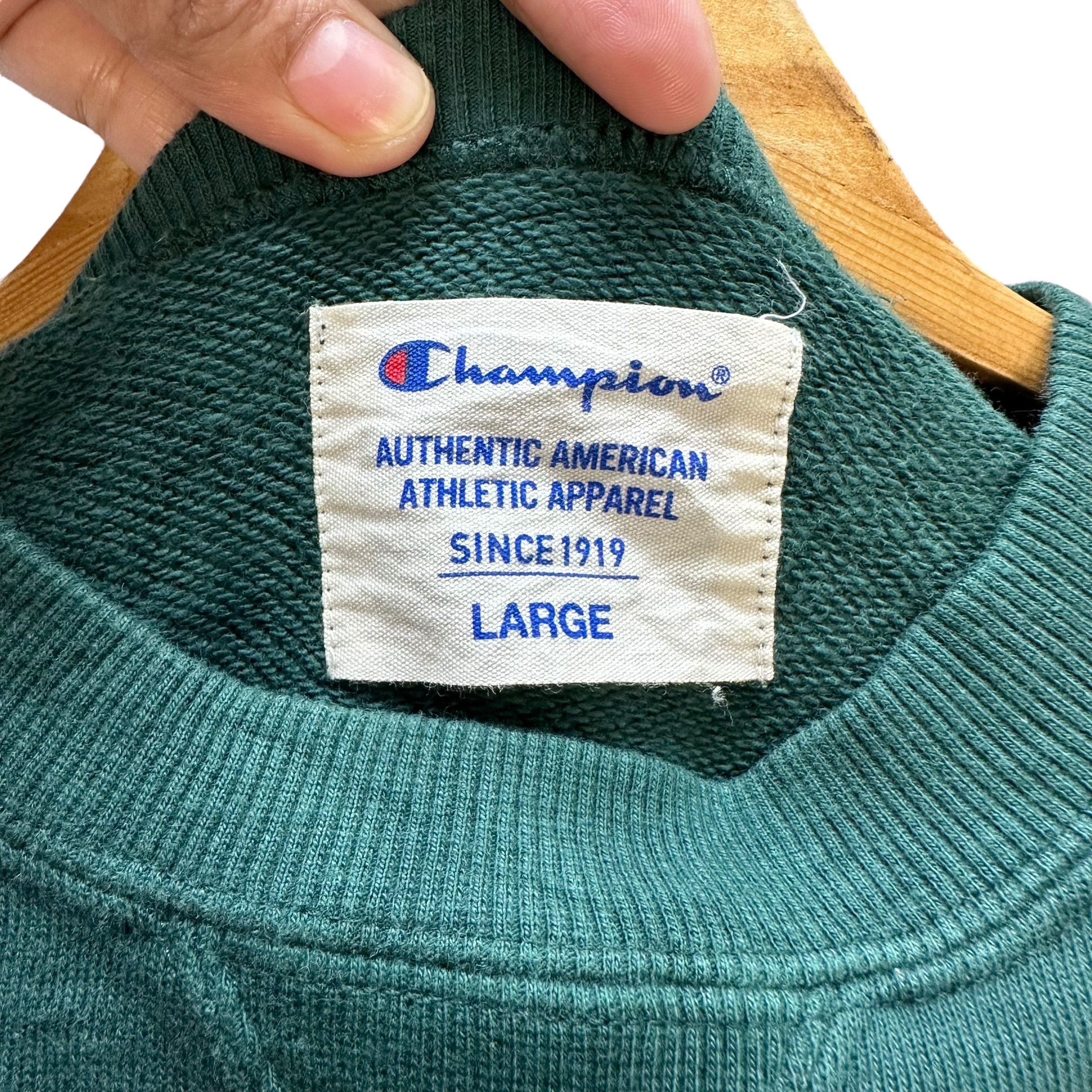 Champion Champion Green Sweatshirts #9125-59 Size US L / EU 52-54 / 3 - 6 Thumbnail
