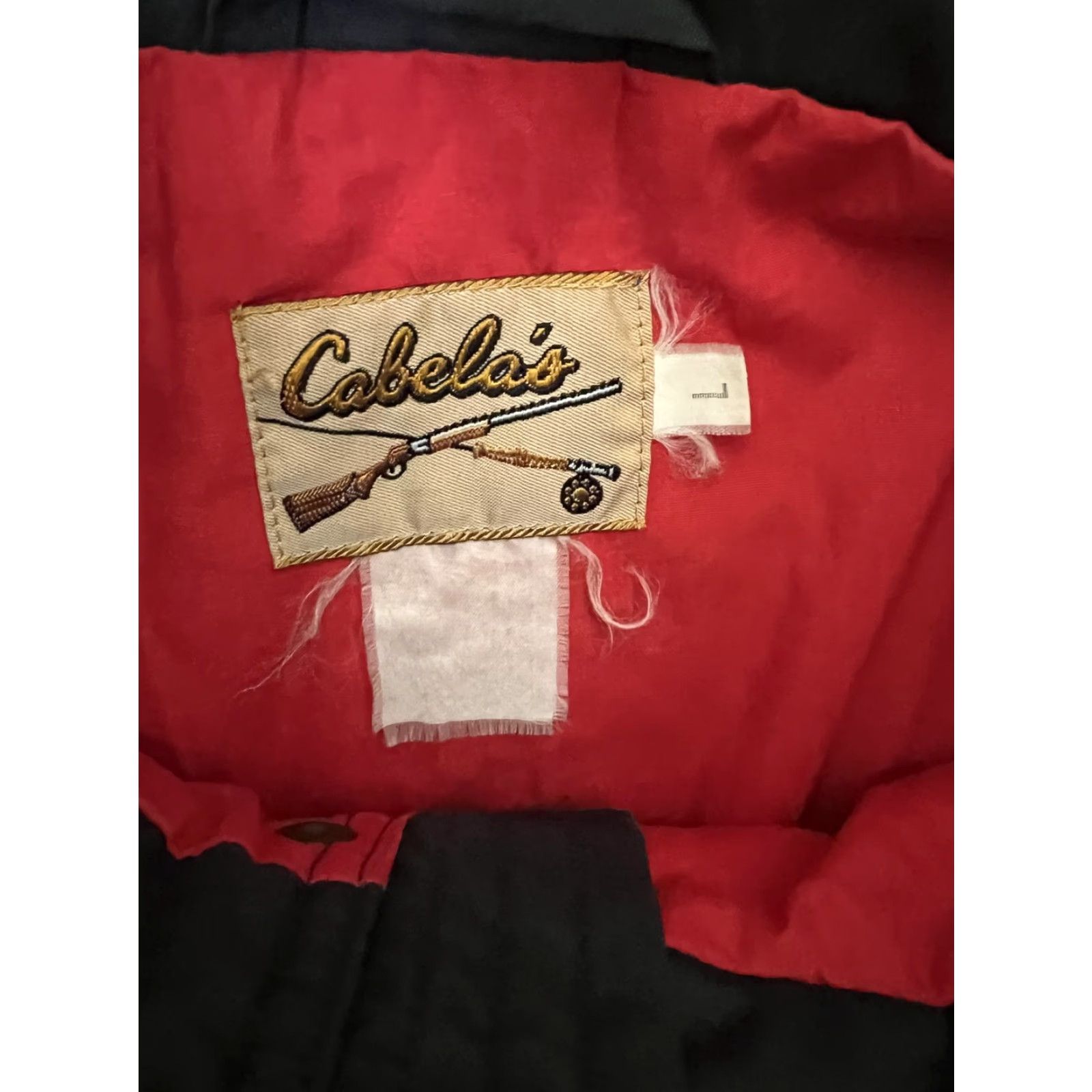 Vintage VINTAGE Cabela's Jacket Mens Large Blue Windbreaker Pockets Elastic Hem Full Zip Lined Size US L / EU 52-54 / 3 - 6 Thumbnail