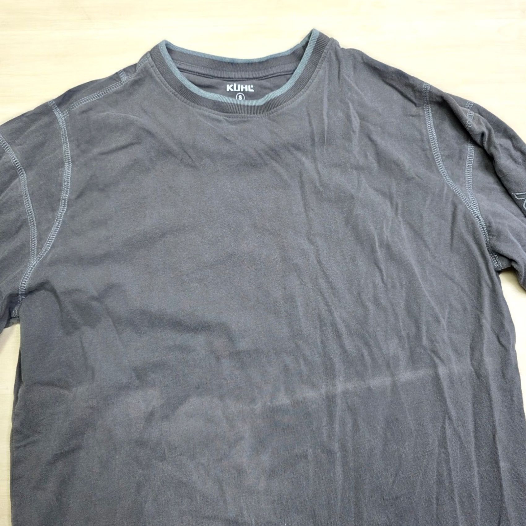 Vintage Kuhl Mens Small Charcoal Organic Cotton Long Sleeve Shirt Zip Pocket Size US S / EU 44-46 / 1 - 7 Thumbnail