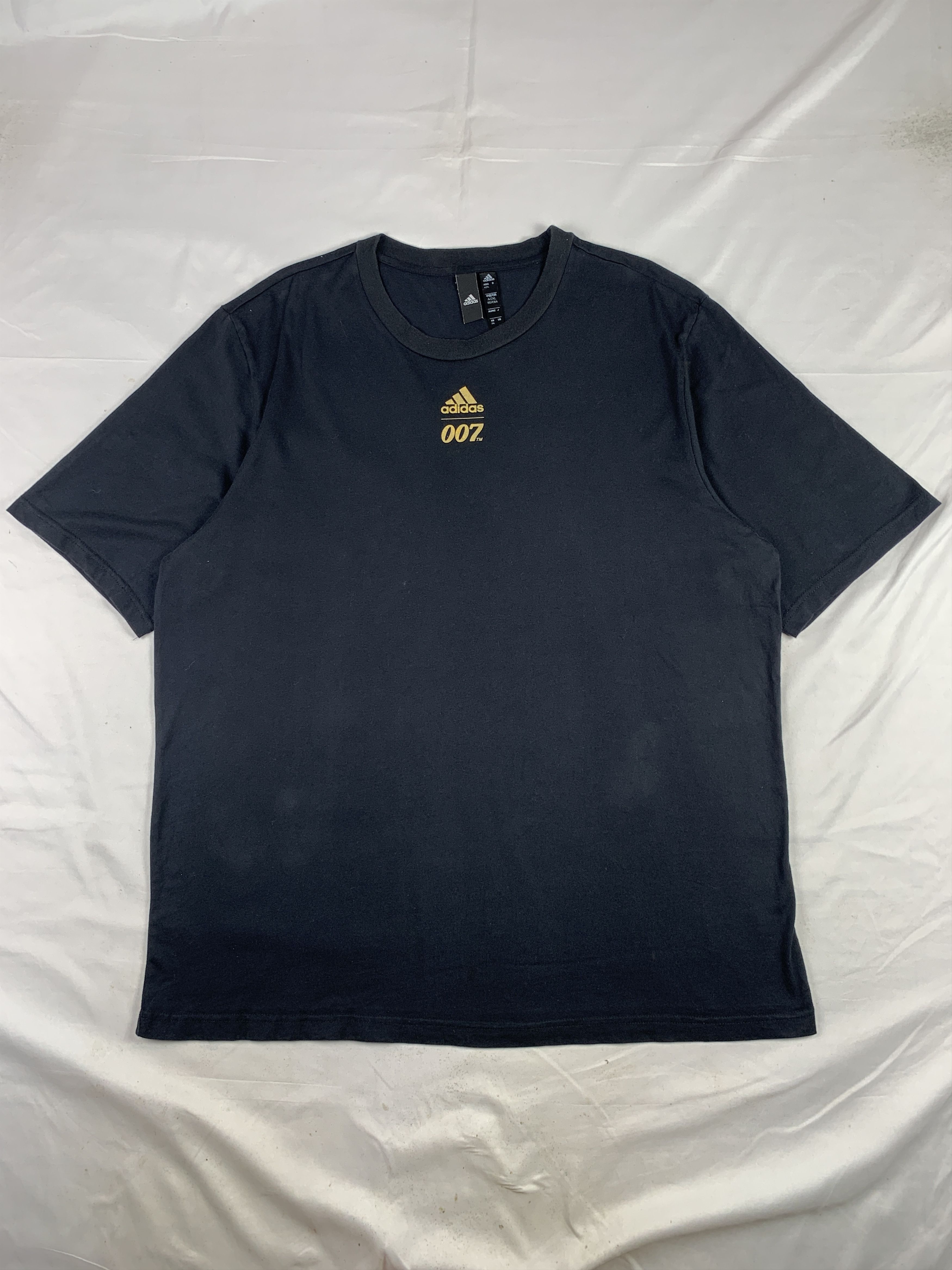 Adidas Adidas x James Bond Black Tee (XL) Size US XL / EU 56 / 4 - 1 Thumbnail
