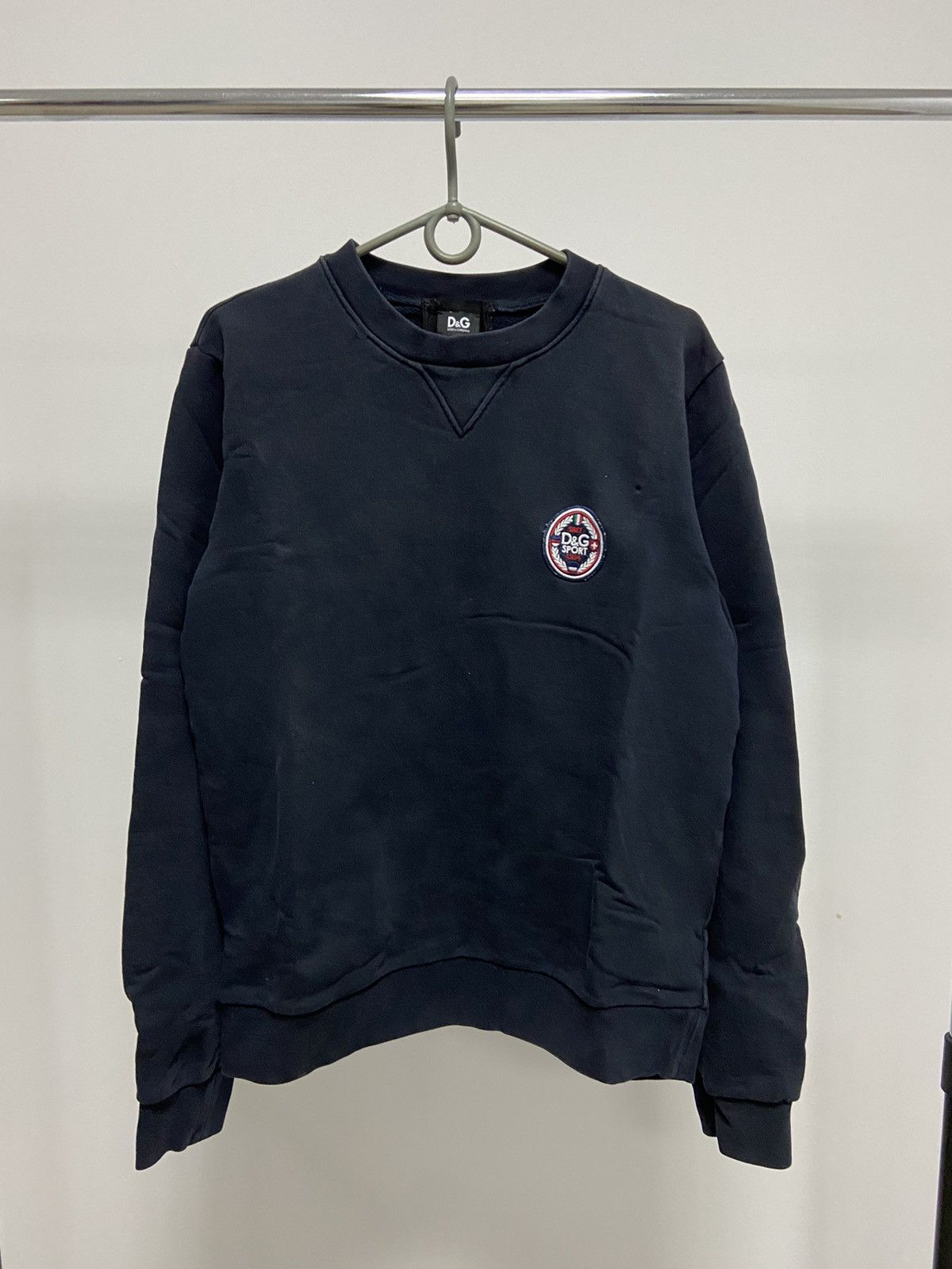 Dolce & Gabbana × Vintage Dolce & Gabbana Sport Vintage Sweatshirt Embroidered Logo Size US M / EU 48-50 / 2 - 1 Thumbnail