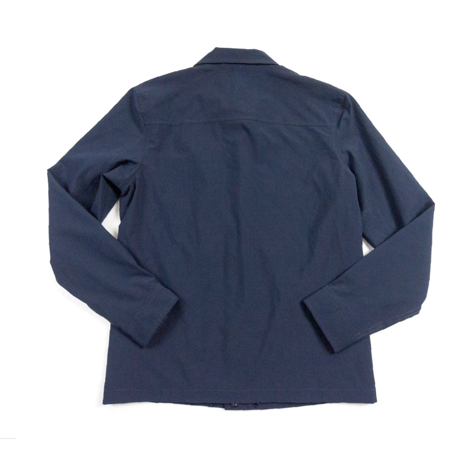 Scotch & Soda SCOTCH & SODA Windbreaker Jacket Mens Small Blue Coat Outdoor Coach Snap Button Windbreaker Regular Fit S Mens Blue Size US S / EU 44-46 / 1 - 6 Thumbnail