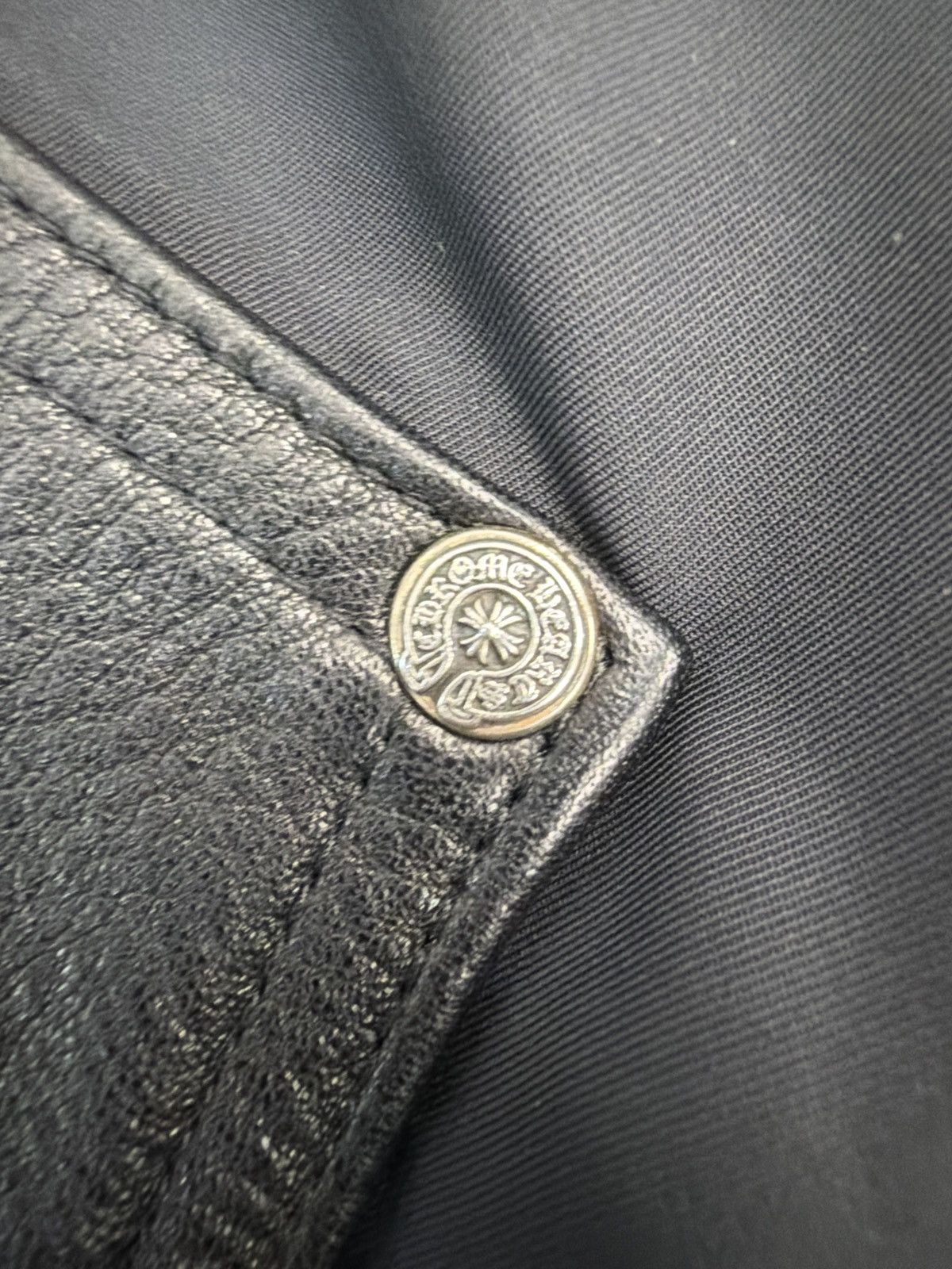 Chrome Hearts Chrome Hearts Nylon + Leather Double knee Pants SZ 32 Size US 32 / EU 48 - 12 Thumbnail