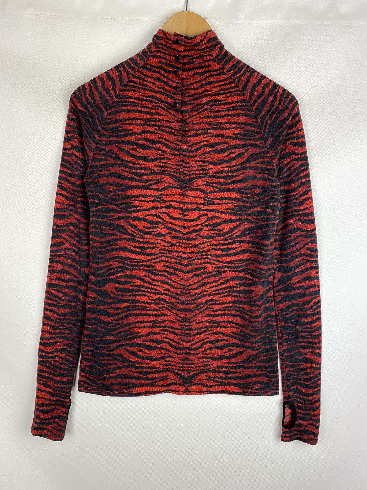 Kenzo Kenzo x H&M animal pattern high neck wool tunic blouse Size M / US 6-8 / IT 42-44 - 12 Thumbnail