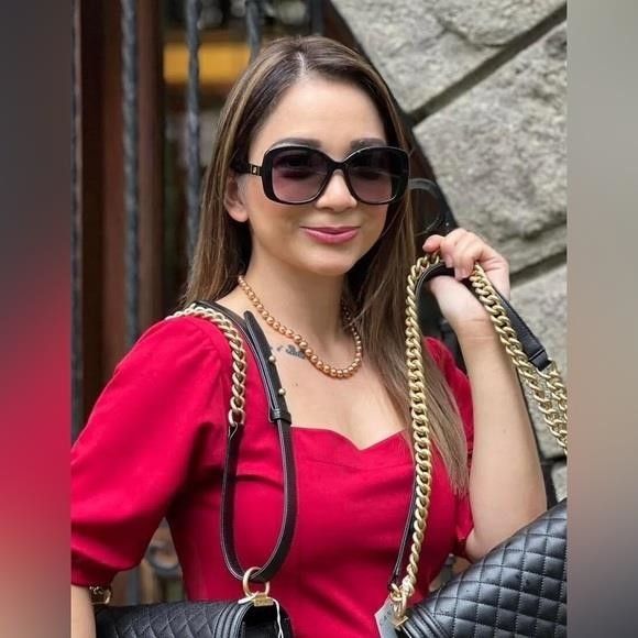 Gucci 💯 - New Authentic Gucci Grey Gradient Square Ladies Sunglas Size ONE SIZE - 4 Thumbnail