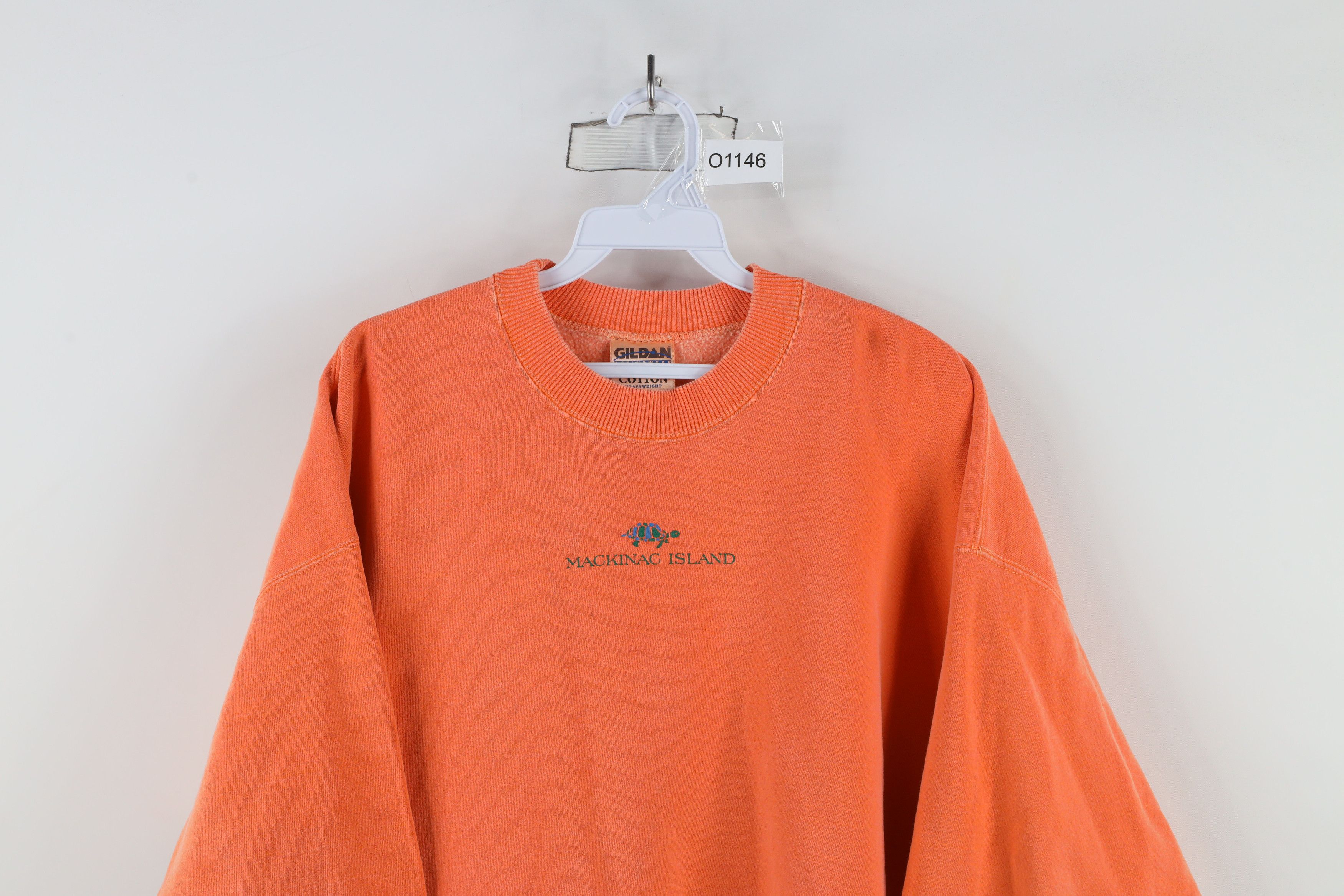 Vintage Vintage 90s Streetwear Island Turtle Crewneck Sweatshirt Size XXL / US 16-18 / IT 52-54 - 2 Thumbnail
