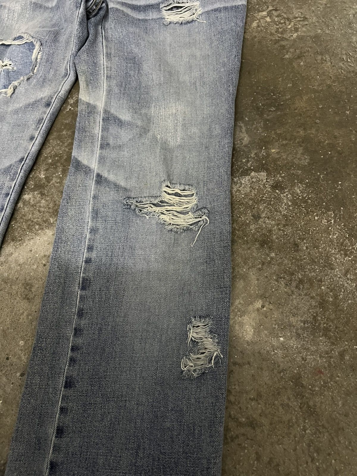 Dolce & Gabbana 💥Dolce & Gabbana Vintage Distress Y2K Jean Size 29" - 6 Thumbnail