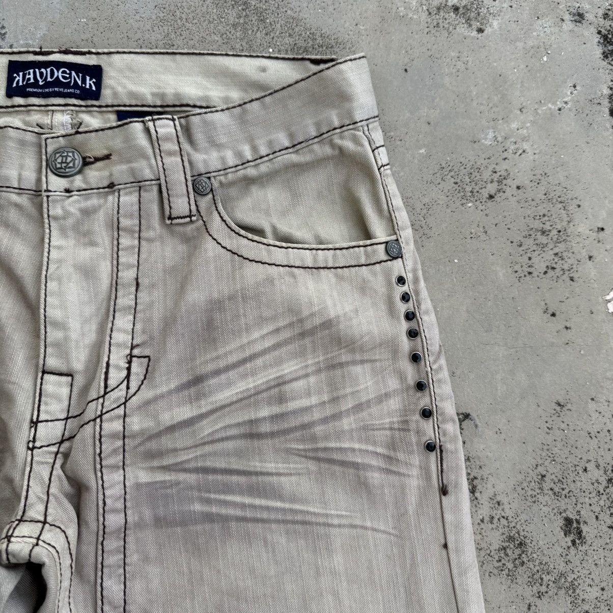 Kayden K VINTAGE KAYDEN K FADED JEAN DENIM PANTS Size US 34 / EU 50 - 8 Thumbnail