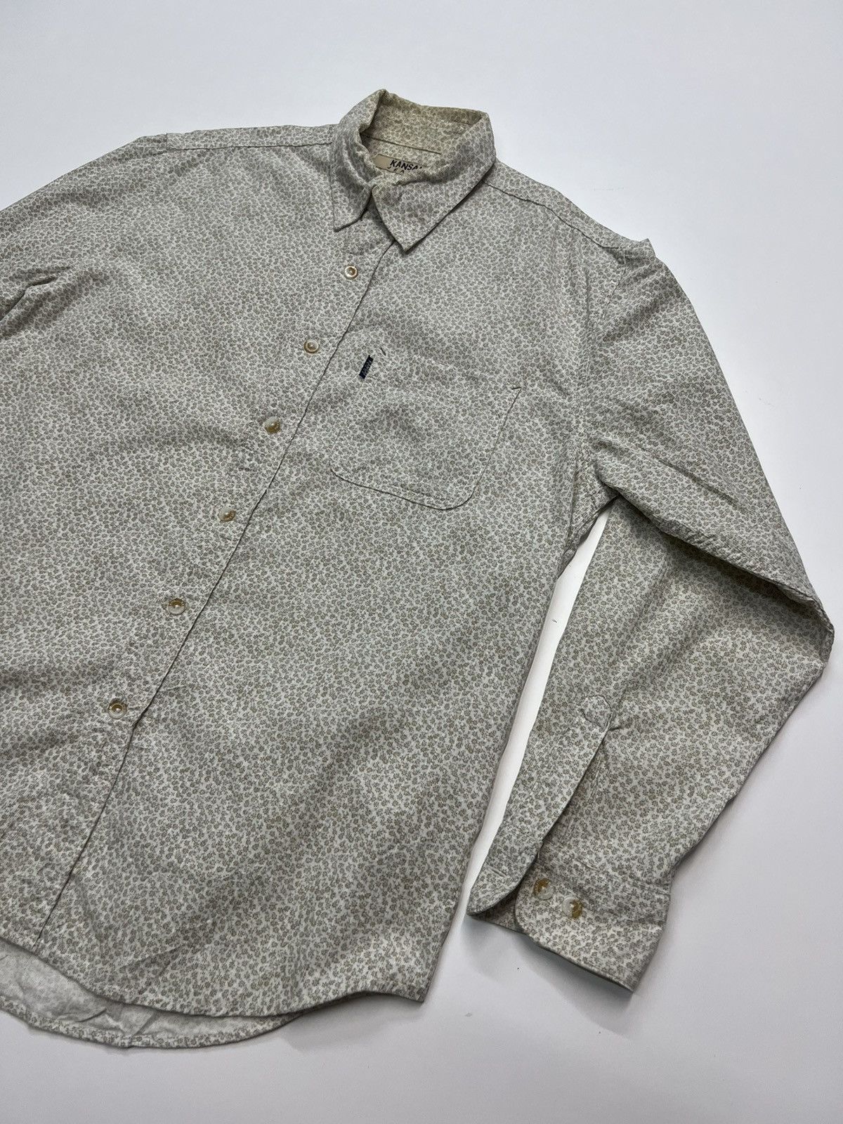 Kansai Yamamoto KANSAI JEANS SHIRT LONGSLEEVE Size US L / EU 52-54 / 3 - 3 Thumbnail