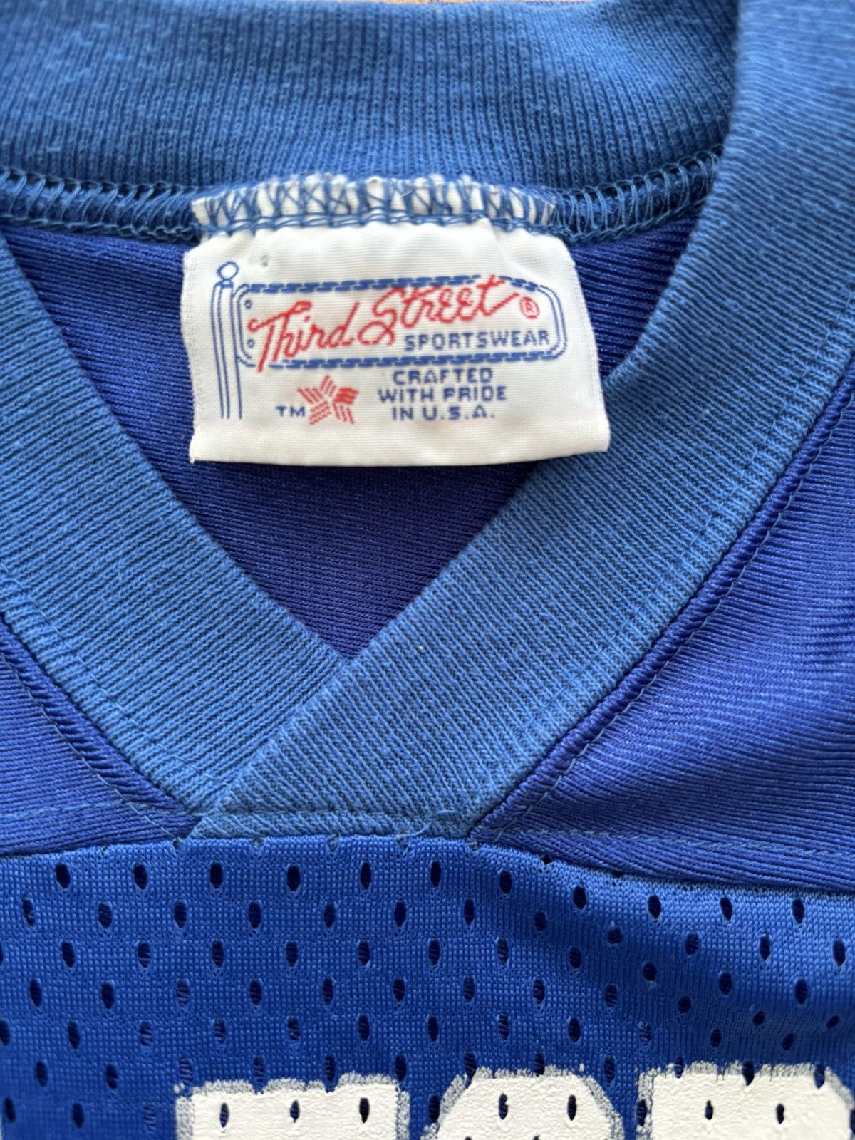 Vintage Air Force Cropped Fit Football Jersey Size US M / EU 48-50 / 2 - 4 Thumbnail