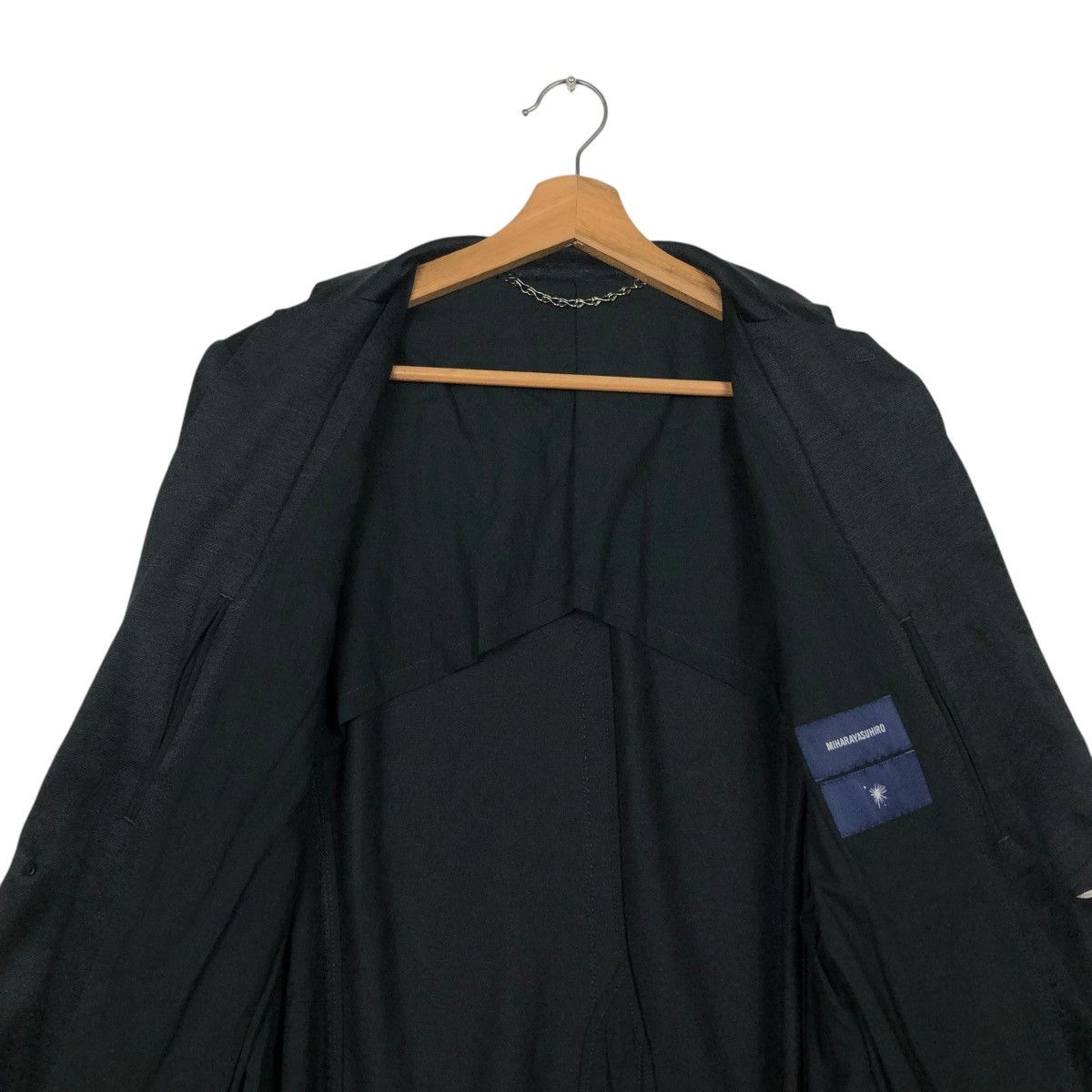 Maison MIHARA YASUHIRO 🔥RICH BLACK COATS JACKET MIHARAYASUHIRO DOUBLE BREASTED Size US S / EU 44-46 / 1 - 16 Thumbnail