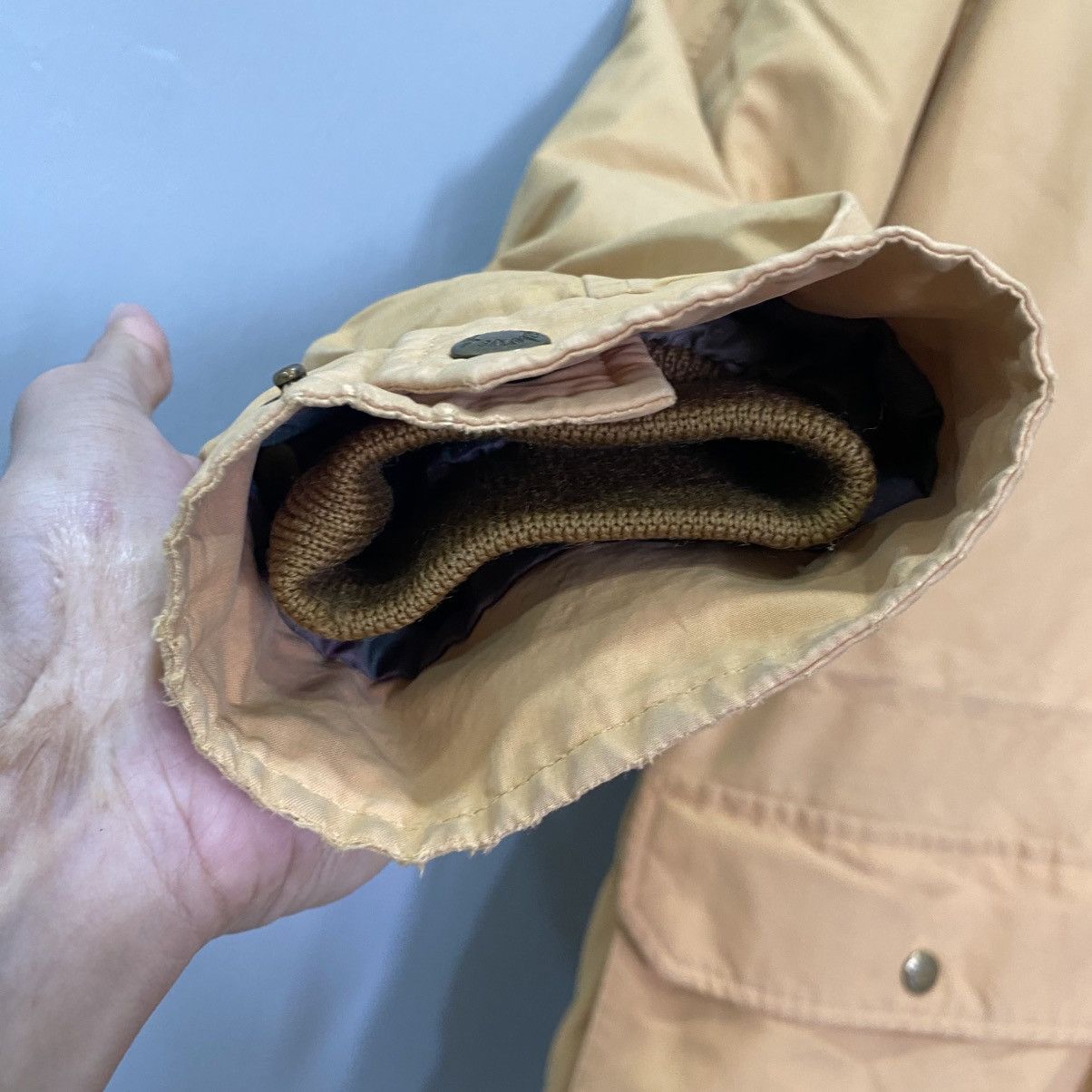 Burberry Vintage 90s Burberrys London Hooded Field Jacket - Tan Size US L / EU 52-54 / 3 - 7 Thumbnail