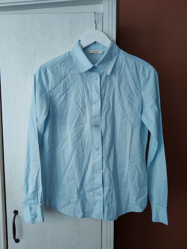 ba&sh Ba&sh light blue shirt 100% cotton Size S / US 4 / IT 40 - 1 Thumbnail
