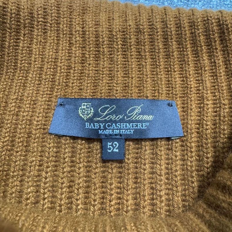 Loro Piana LORO PIANA Silk cashmere knit sweater Size XL / US 12-14 / IT 48-50 - 3 Thumbnail