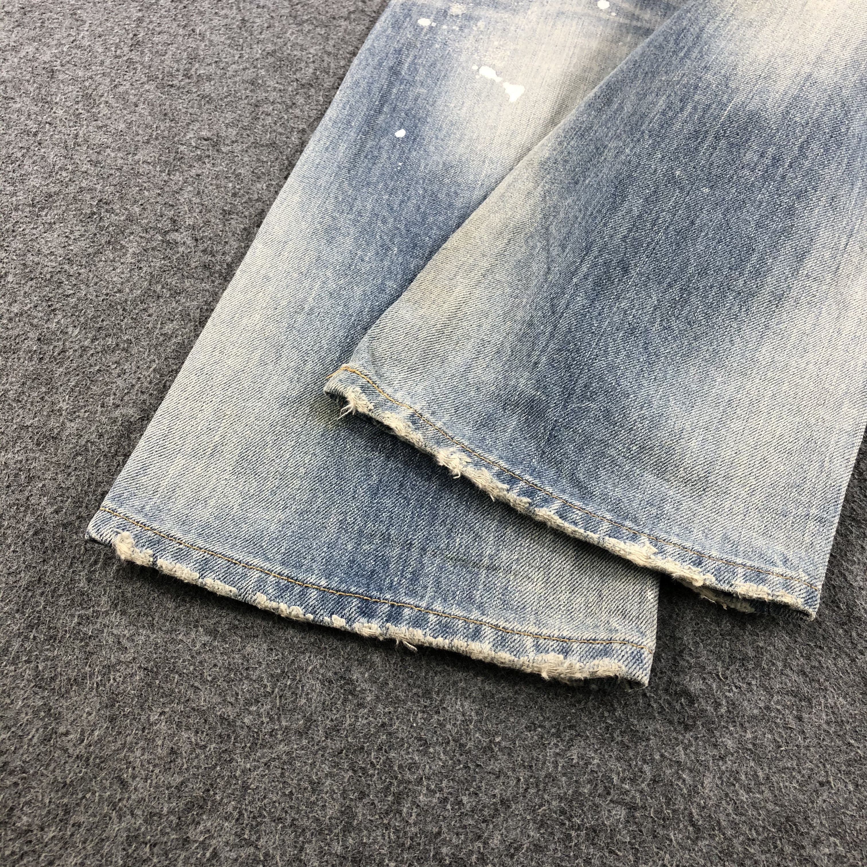Levi's × Vintage Vintage Distress Light Wash Levis 501 Jeans-JM1008 Size US 28 / EU 44 - 5 Thumbnail