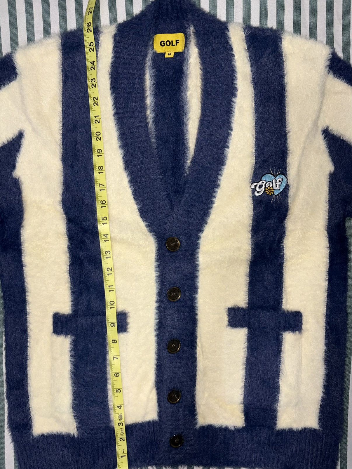 Golf Wang GOLF WANG winter2020 stripped cardigan Size US M / EU 48-50 / 2 - 4 Thumbnail