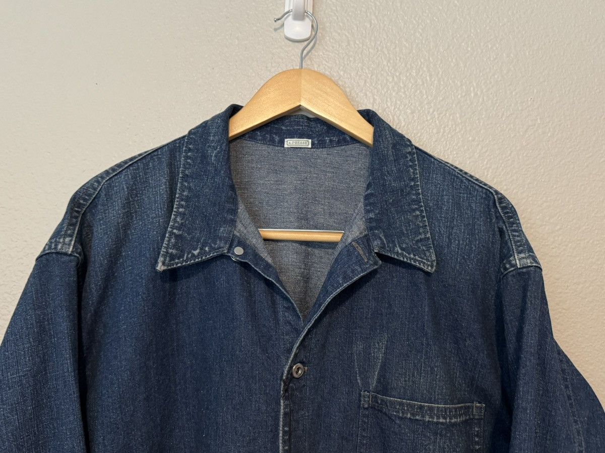 ジャケット・アウター 25ss A.PRESSE US NAVY Denim Jacket M A.PRESSE 25SS US Navy Denim Jacket - indigo | Grailed