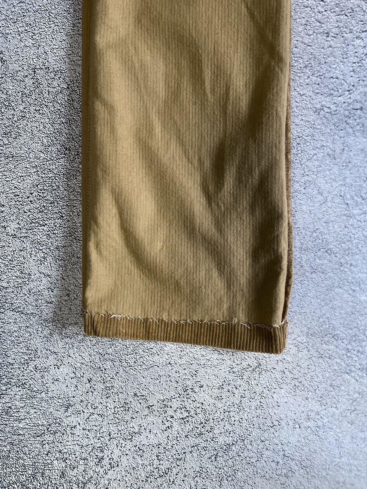 Dolce & Gabbana Dolce Gabbana Men’s Pants Corduroy Vintage Brown Metal Logo Size US 31 - 10 Thumbnail
