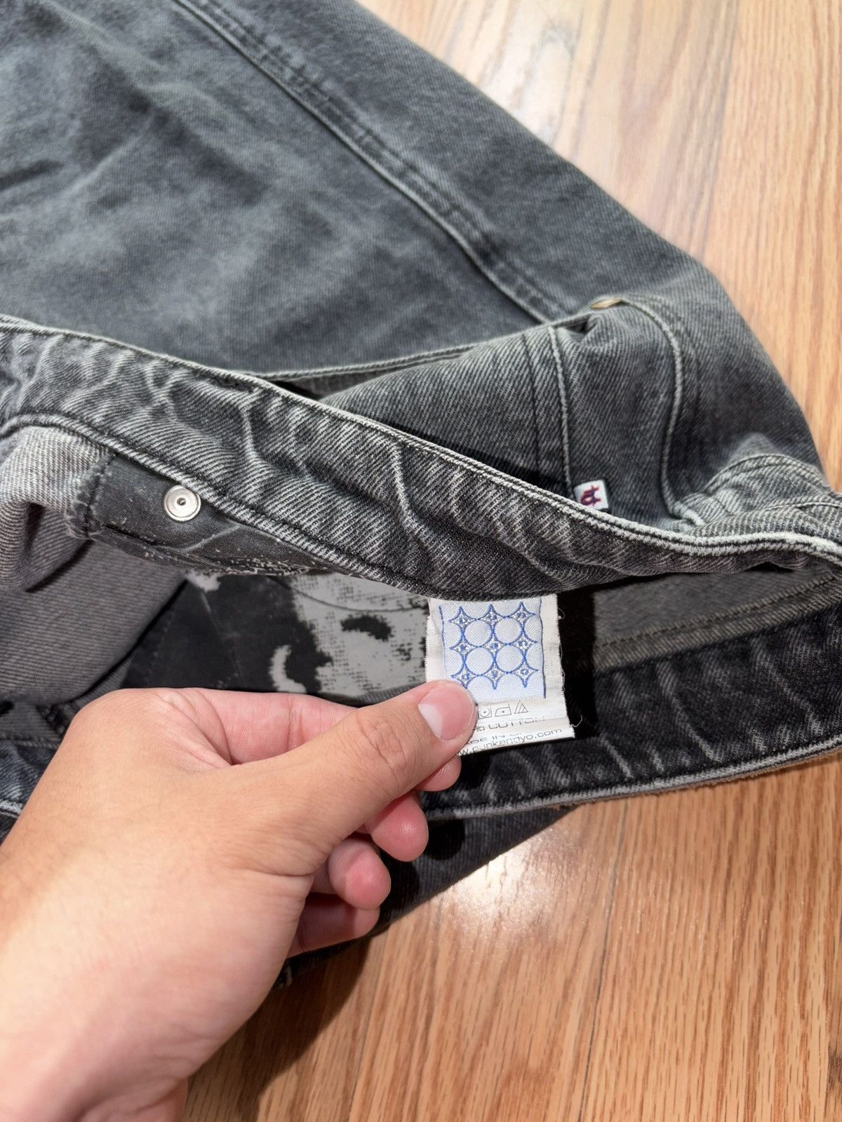 Punk and Yo PunkandYo Black Jeans Size US 34 / EU 50 - 6 Thumbnail