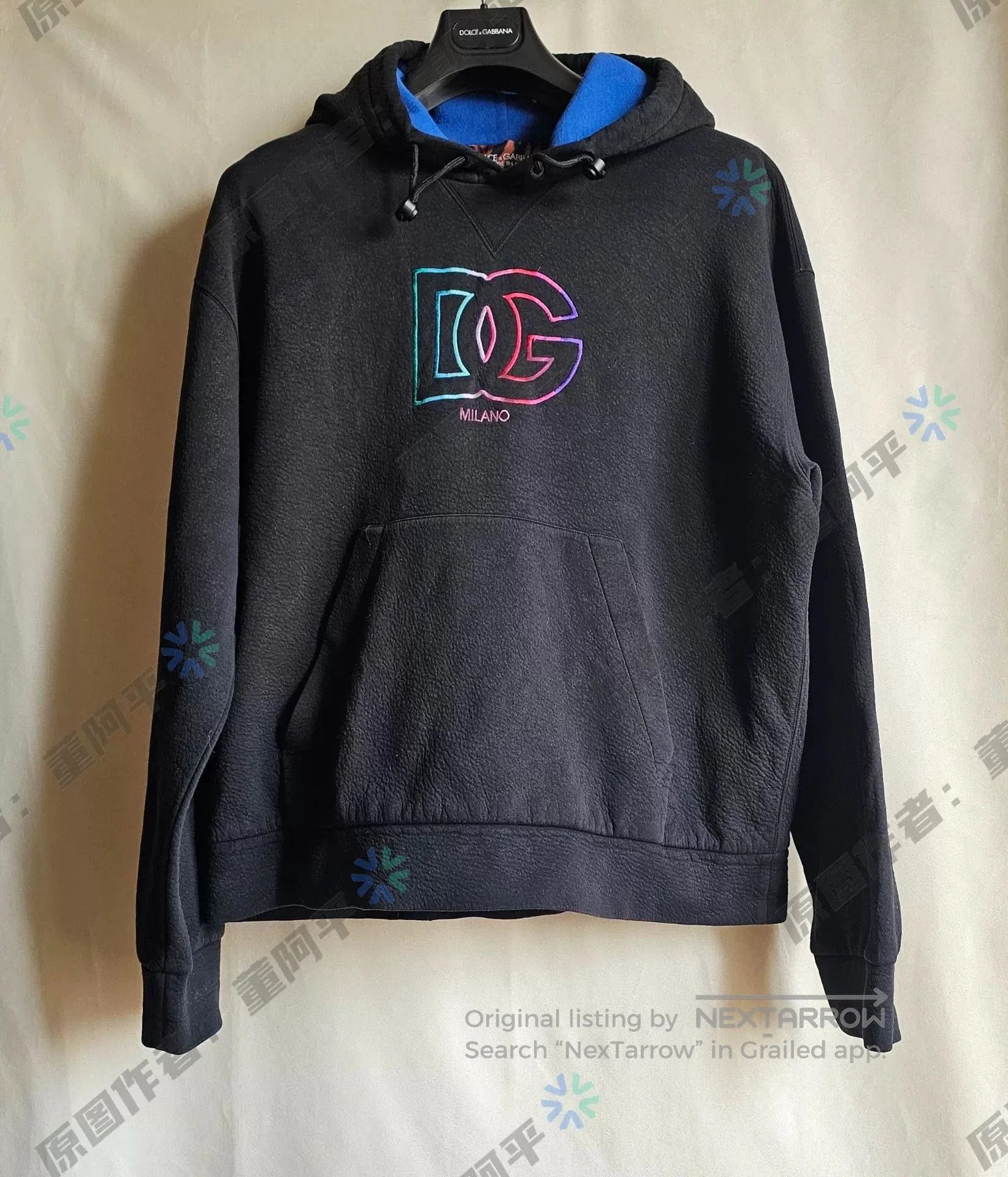 Dolce & Gabbana dolce & gabbana dg logo embroidered hoodie. Size US XXL / EU 58 / 5 - 1 Thumbnail
