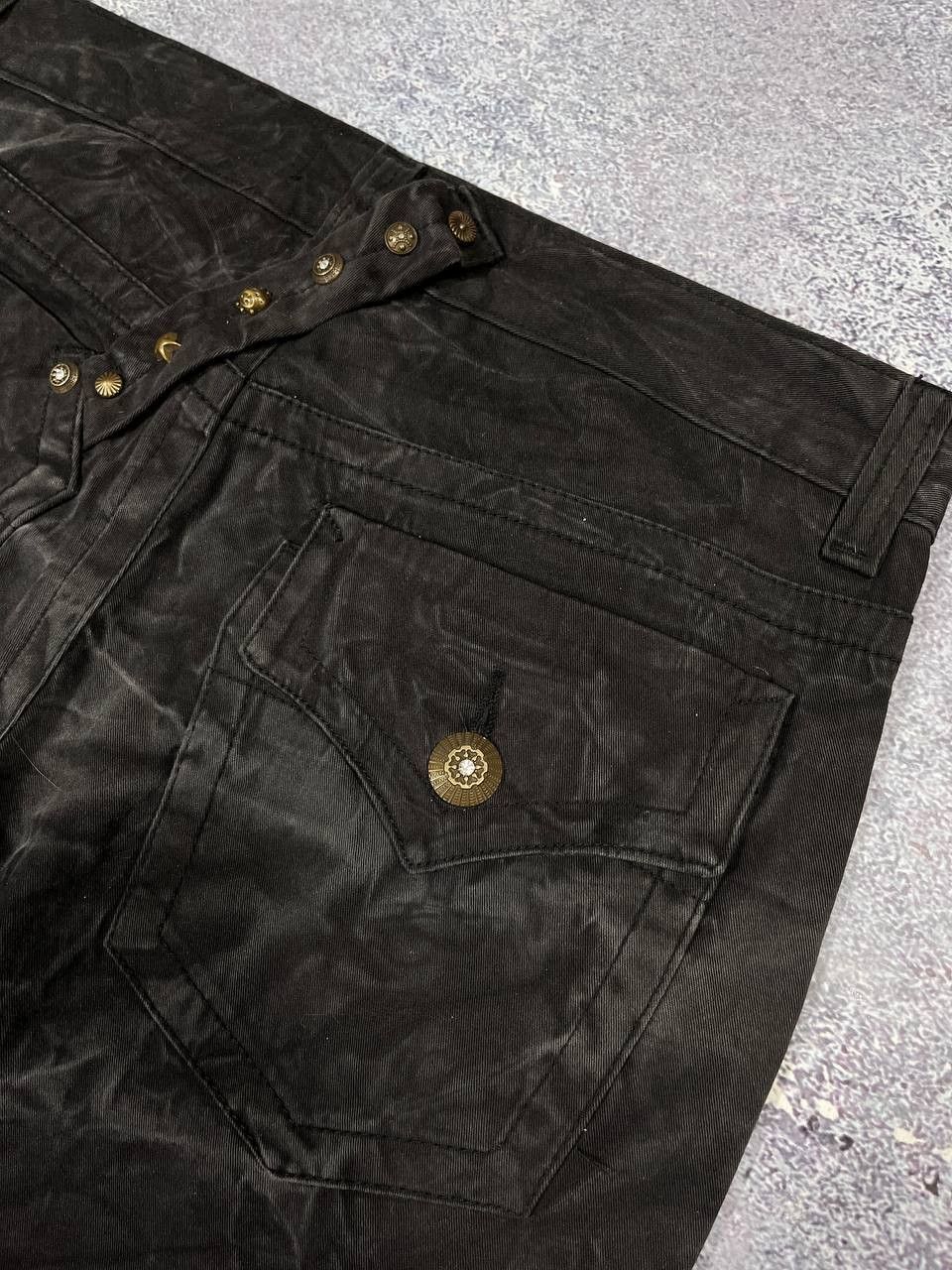 Dsquared2 Dsquared2 Paint Denim Jeans Pants y2k goth rave japan spider Size US 30 / EU 46 - 7 Thumbnail
