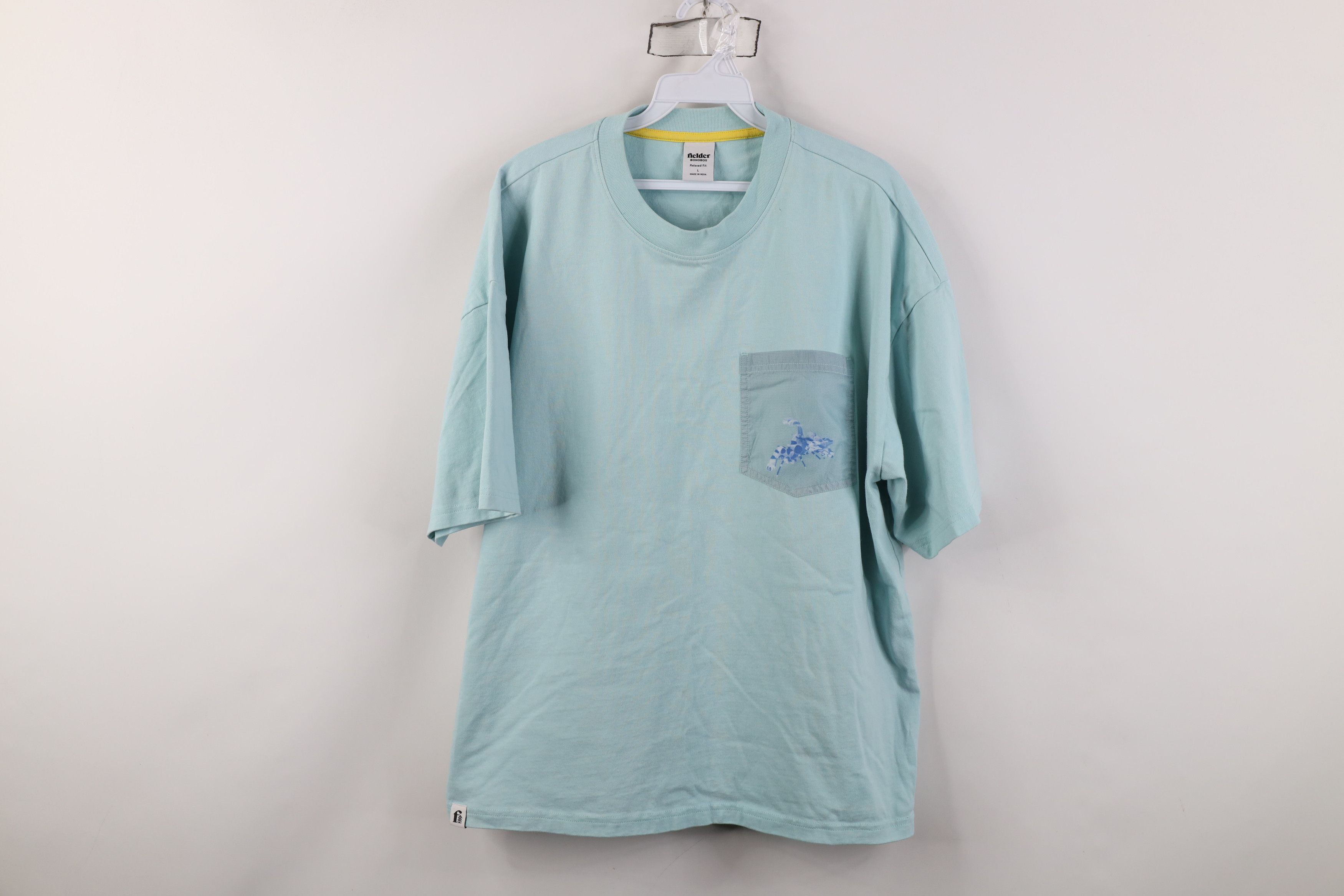 Bonobos Fielder Bonobos Relaxed Boxy Fit Pocket T-Shirt Blue Size US L / EU 52-54 / 3 - 1 Thumbnail