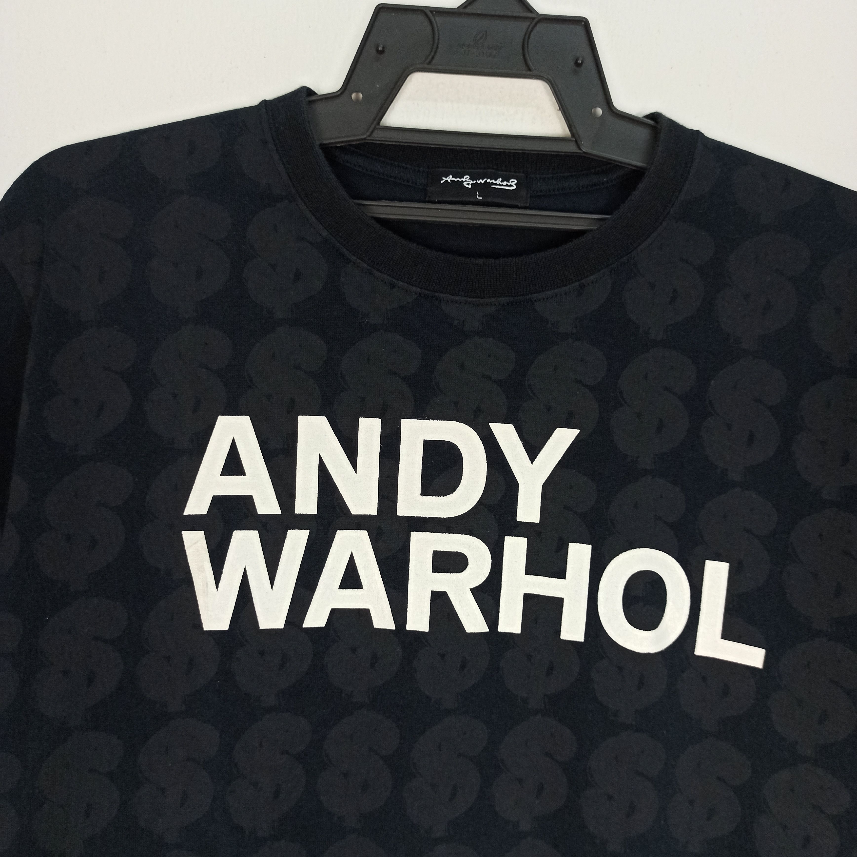 Andy Warhol × Uniqlo 🔥Steals🔥 Andy Warhol Dollar Printed Logo Tshirt Size US L / EU 52-54 / 3 - 2 Thumbnail