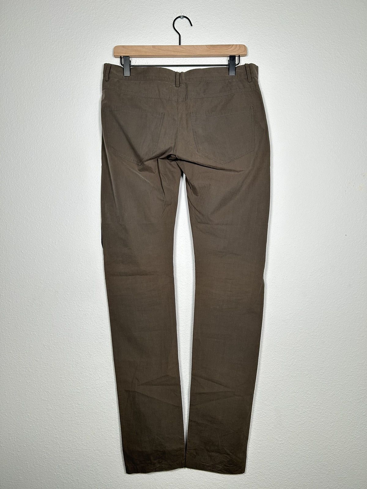 Rick Owens SS10 Gleam Origami Pocket Slim Pants Size US 30 / EU 46 - 3 Thumbnail