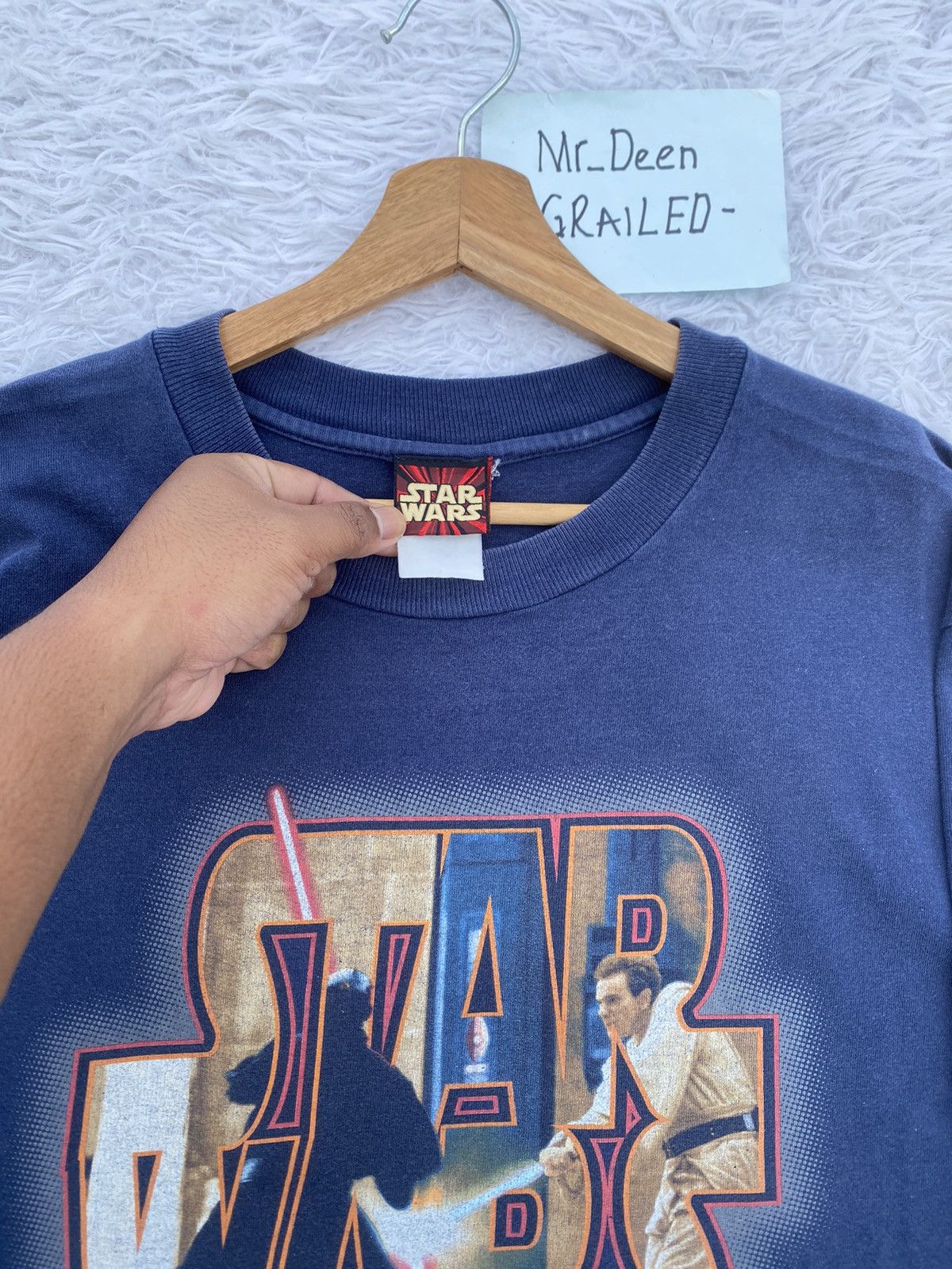 Star Wars Rare Vintage 90s Star Wars Episode 1 T-shirt Size US L / EU 52-54 / 3 - 8 Thumbnail