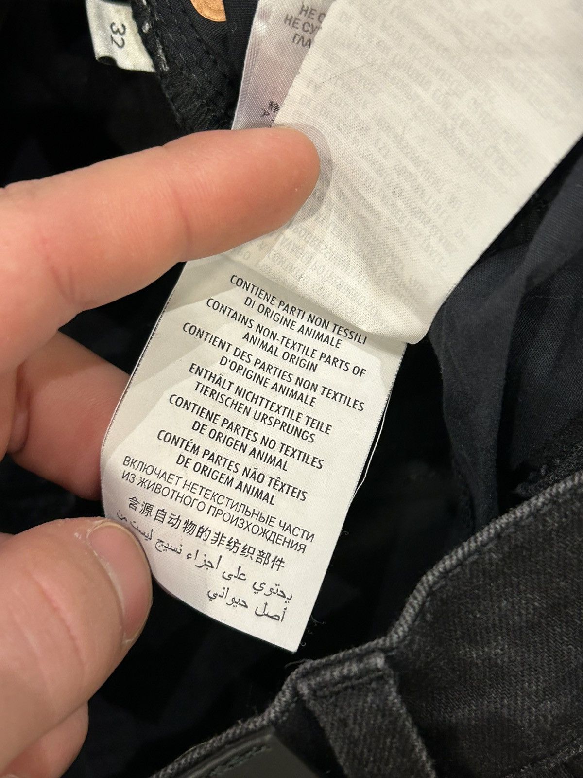 Gucci Gucci Slim Denim Jeans - Black Size US 32 / EU 48 - 7 Thumbnail