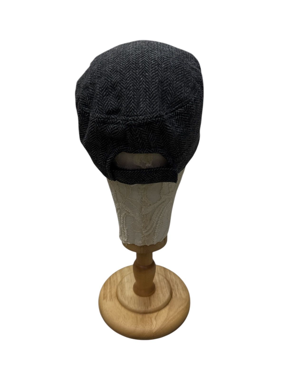 Japanese Brand MIXED WOOL HERRINGBONE PAINTER CAP HAT Size ONE SIZE - 5 Thumbnail