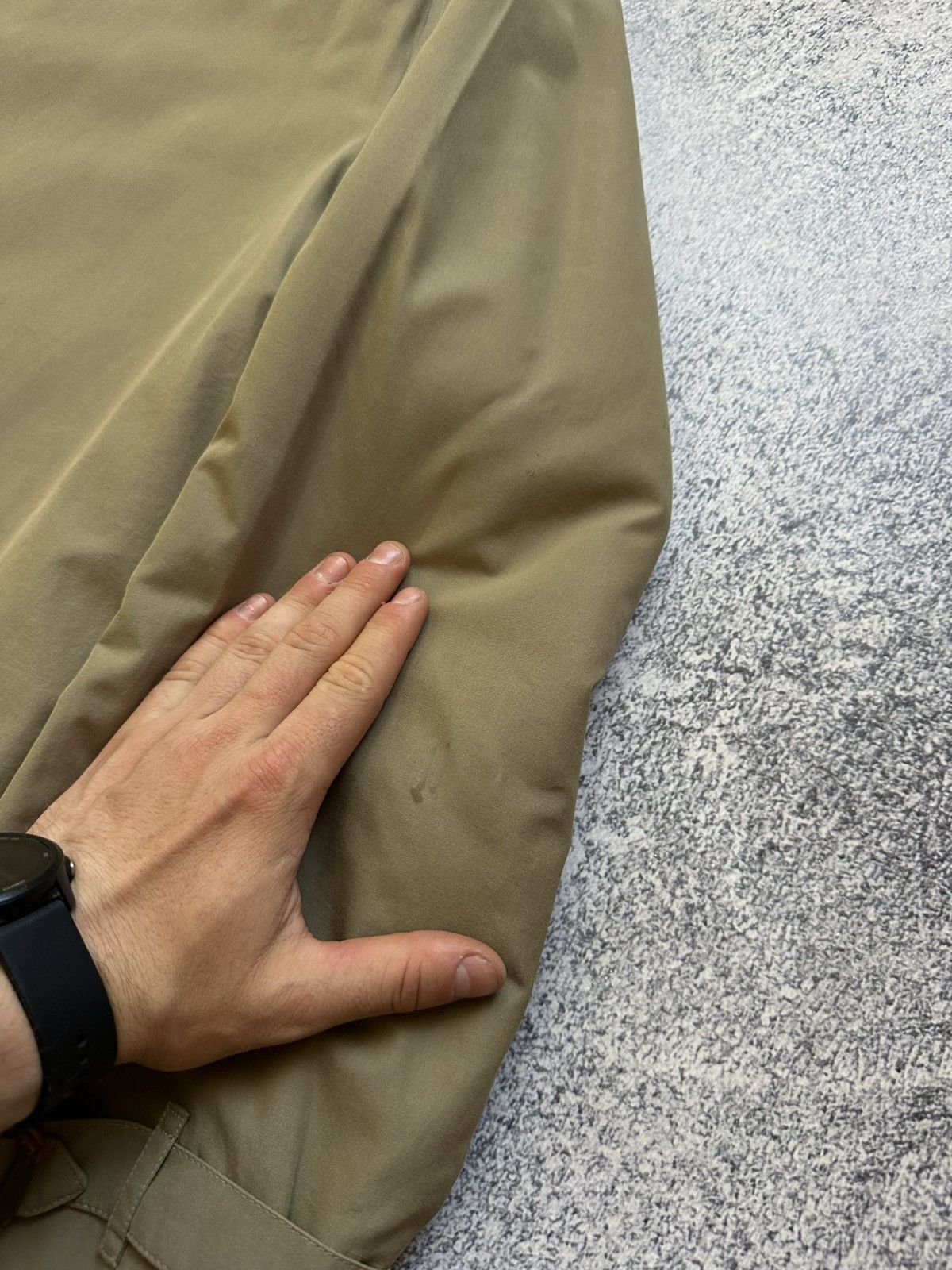 Burberry Vintage 70-80s Burberrys Beige Cotton Coat Japanese Style Size US M / EU 48-50 / 2 - 8 Thumbnail