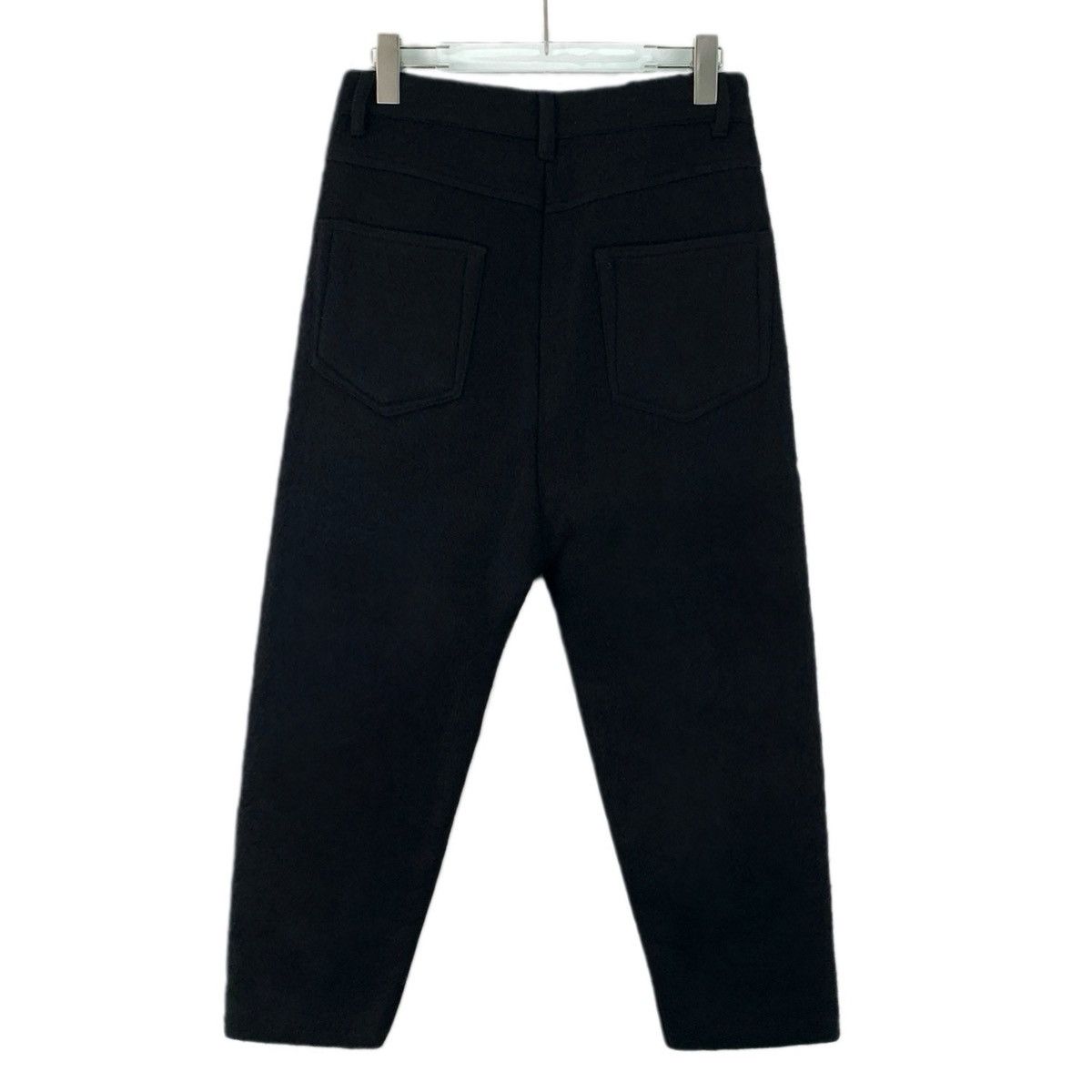 Rick Owens Rick Owens Black Wool Casual Pants K26WX Size 28" / US 6 / IT 42 - 2 Thumbnail