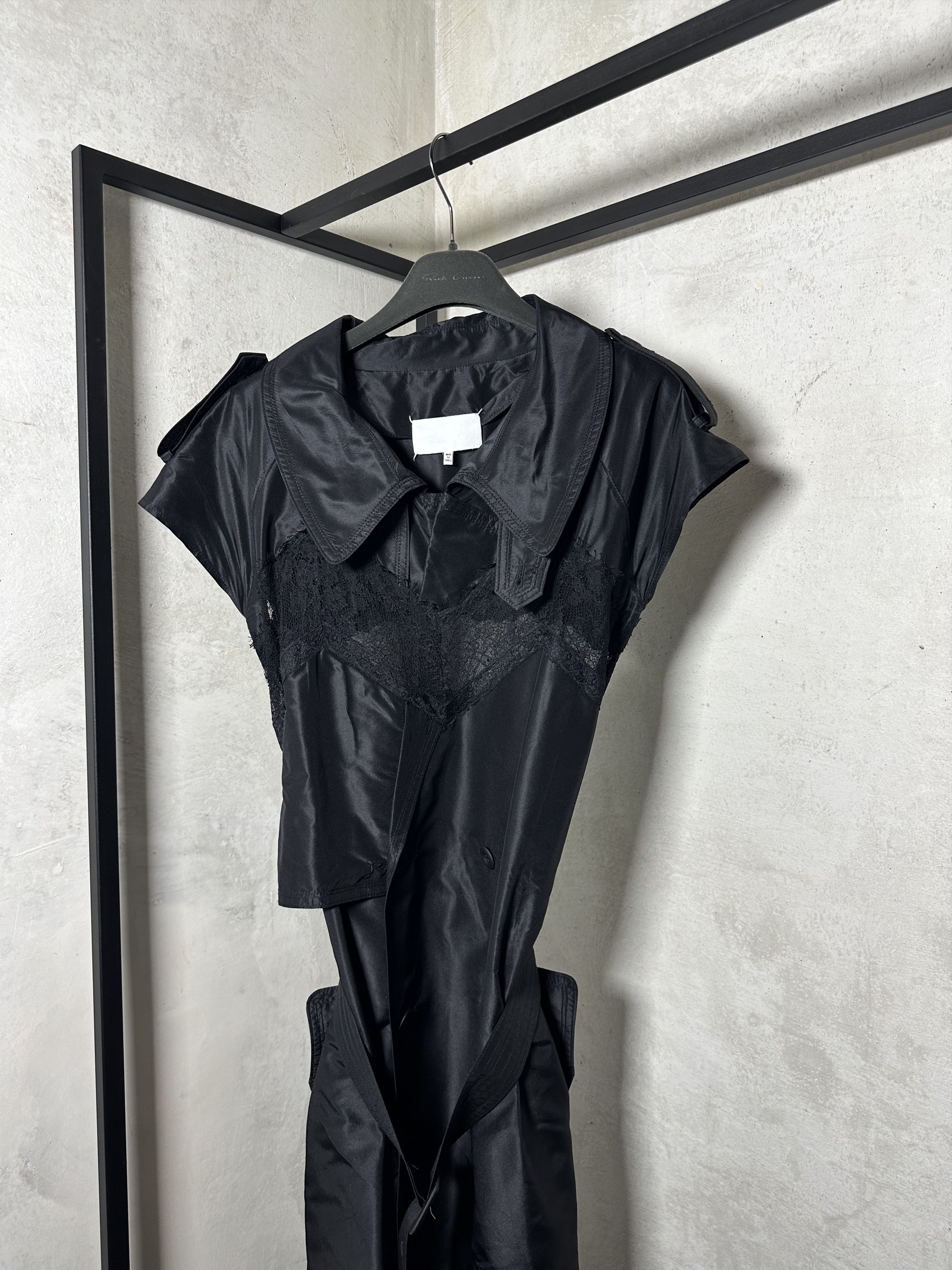 Maison Margiela Maison Margiela SS17 Lace Trench Coat Midi Dress Size S / US 4 / IT 40 - 8 Thumbnail