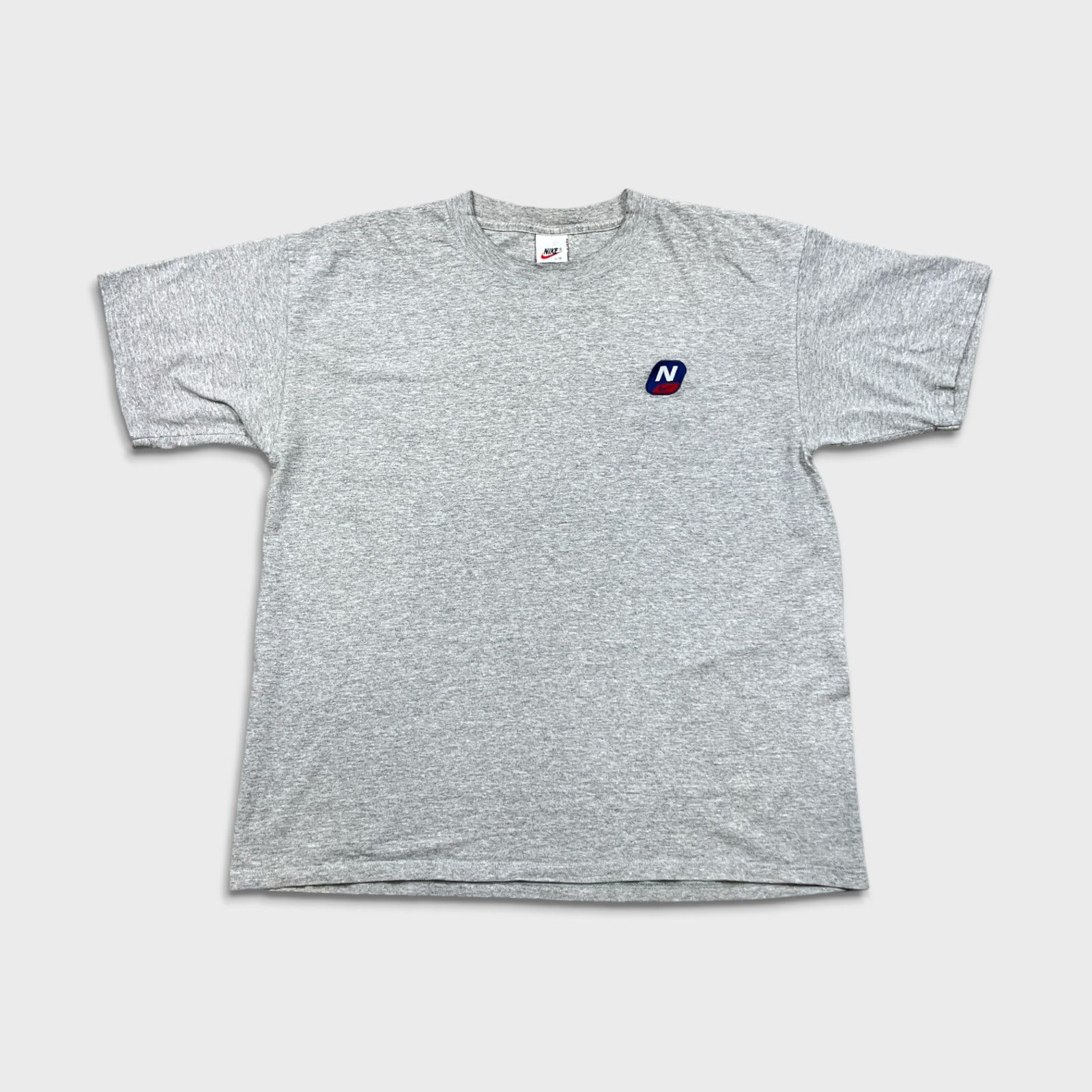 Nike × Vintage 90s Nike Sportswear T Shirt Large Swoosh Rare Short Sleeve Size US L / EU 52-54 / 3 - 1 Thumbnail