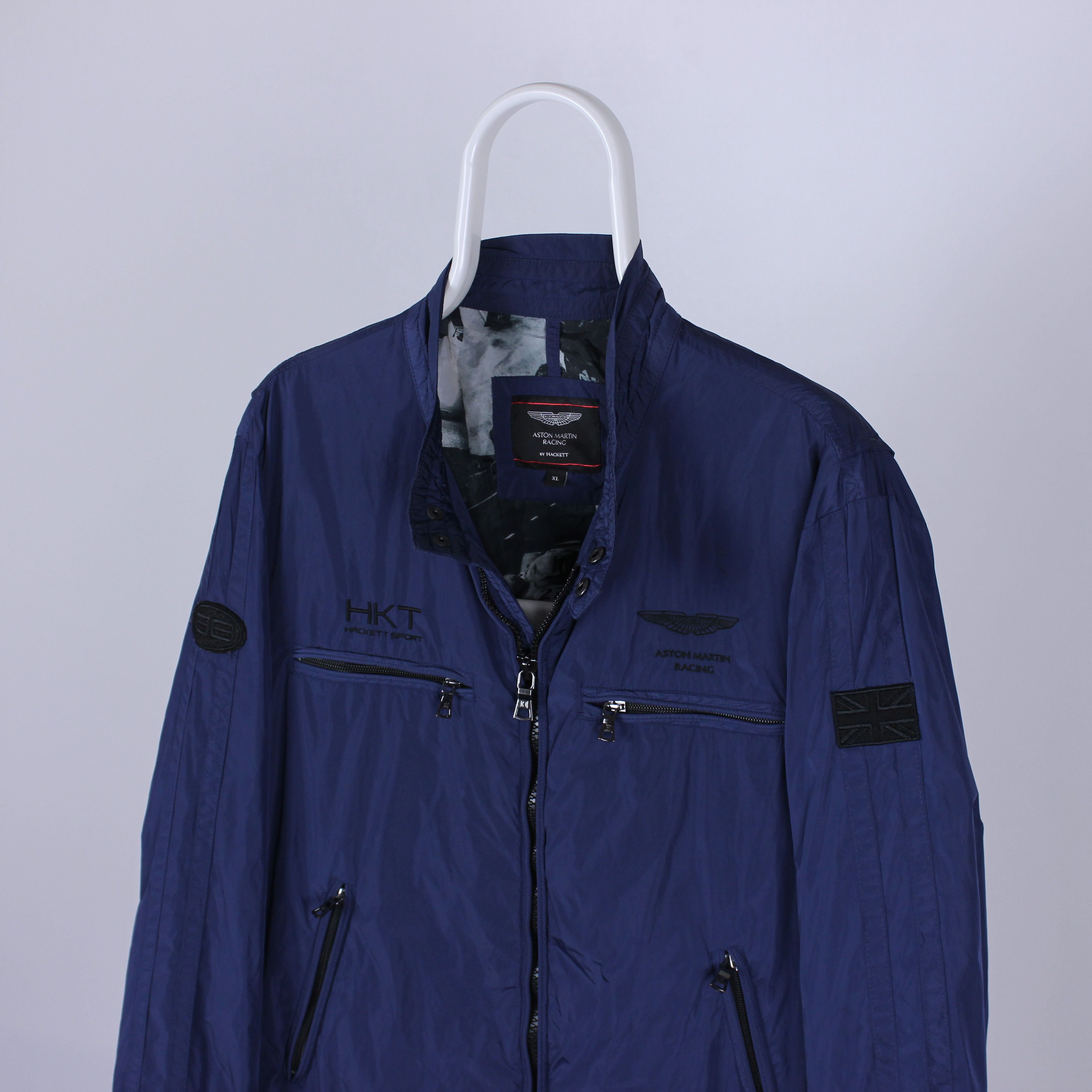Hackett ハケット 黒×赤 メッセンジャーバッグ Aston Martin