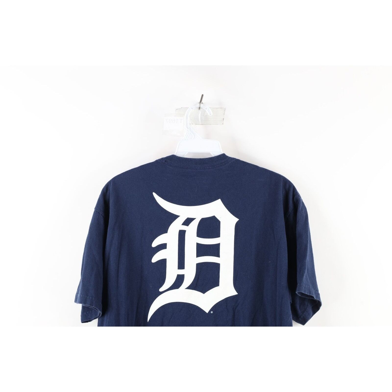 Nike × Vintage Vintage Nike Travis Scott Mini Swoosh Detroit Tigers T-Shirt Size US S / EU 44-46 / 1 - 9 Thumbnail