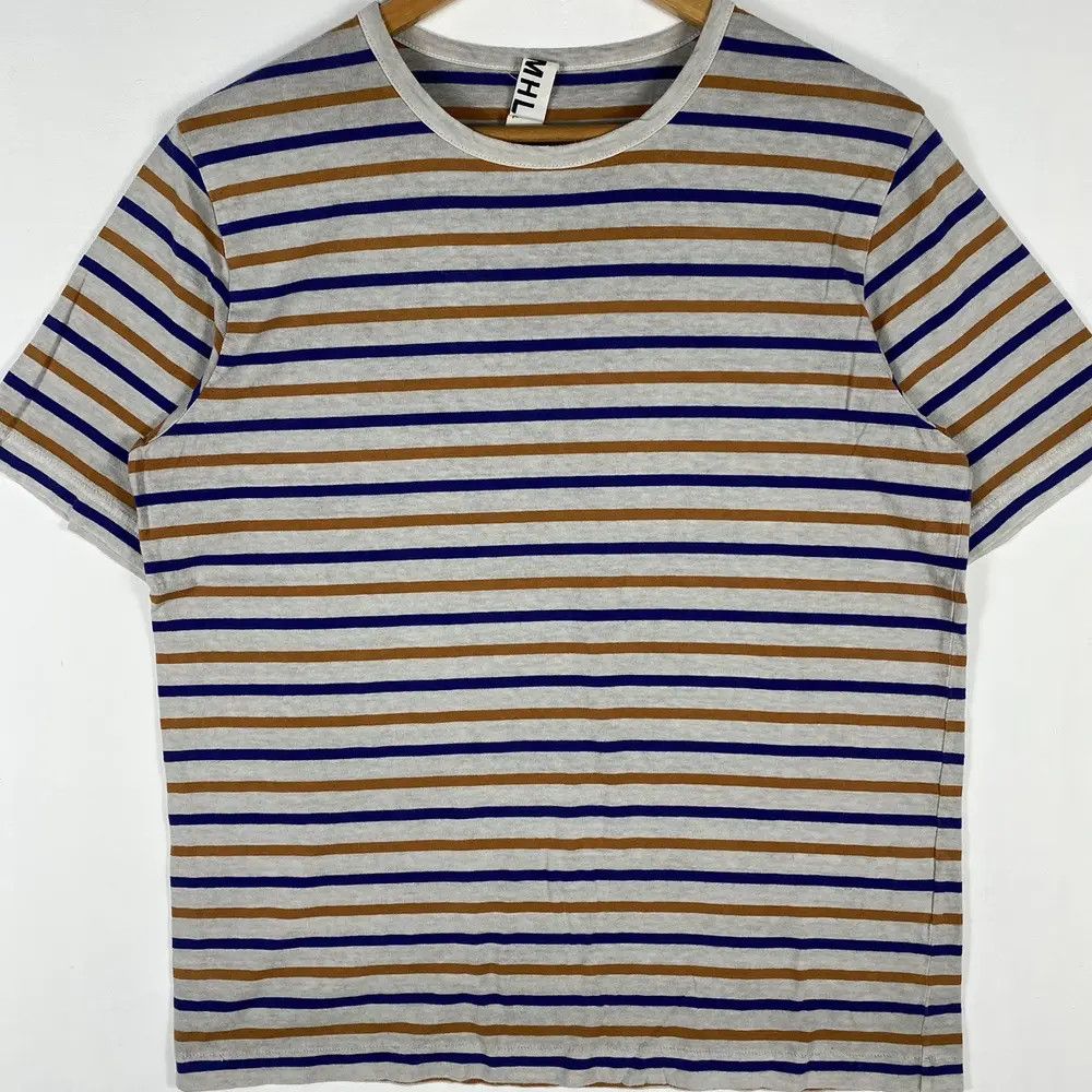 Margaret Howell MHL MARGARET HOWELL British Designer Striped Tee Size US L / EU 52-54 / 3 - 3 Thumbnail