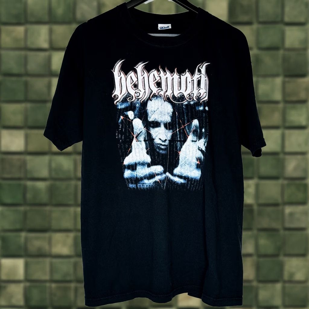 Anvil Behemoth Thelema 6 Album Band T Shirt Black Metal Graphic Tee XL Size US XL / EU 56 / 4 - 1 Thumbnail