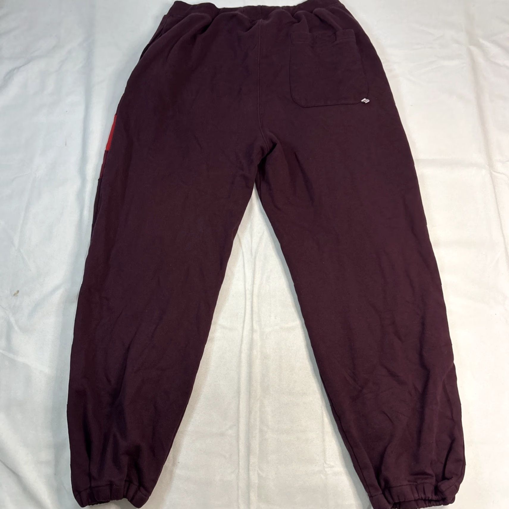 Vintage VINTAGE Mecca Sweatpants Men’s XL Purple Red Drawstring Patches Y2K Size US 36 / EU 52 - 6 Thumbnail