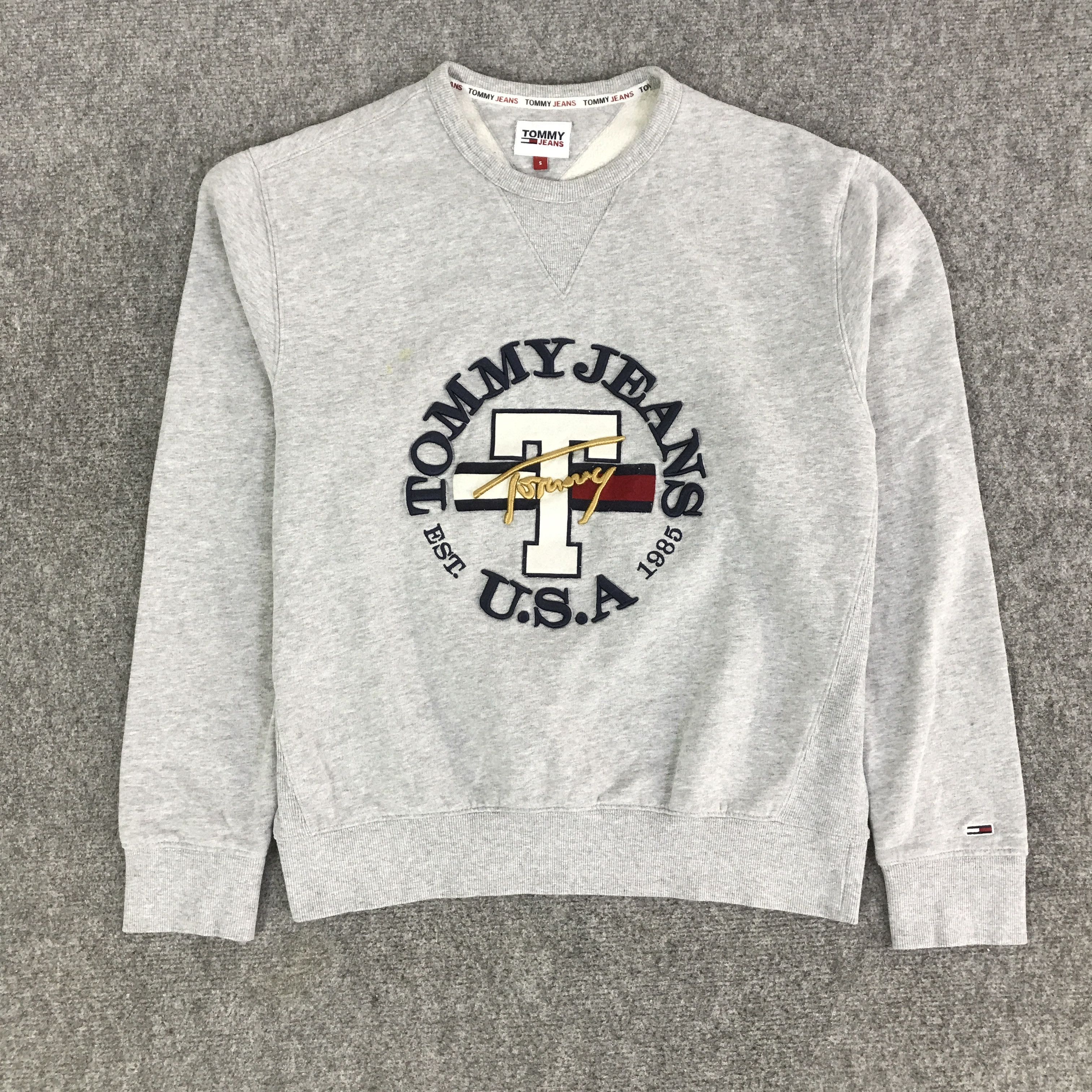 Tommy Jeans TOMMY JEANS BIG LOGO SWEATSHIRT K119B10 Size US S / EU 44-46 / 1 - 1 Thumbnail