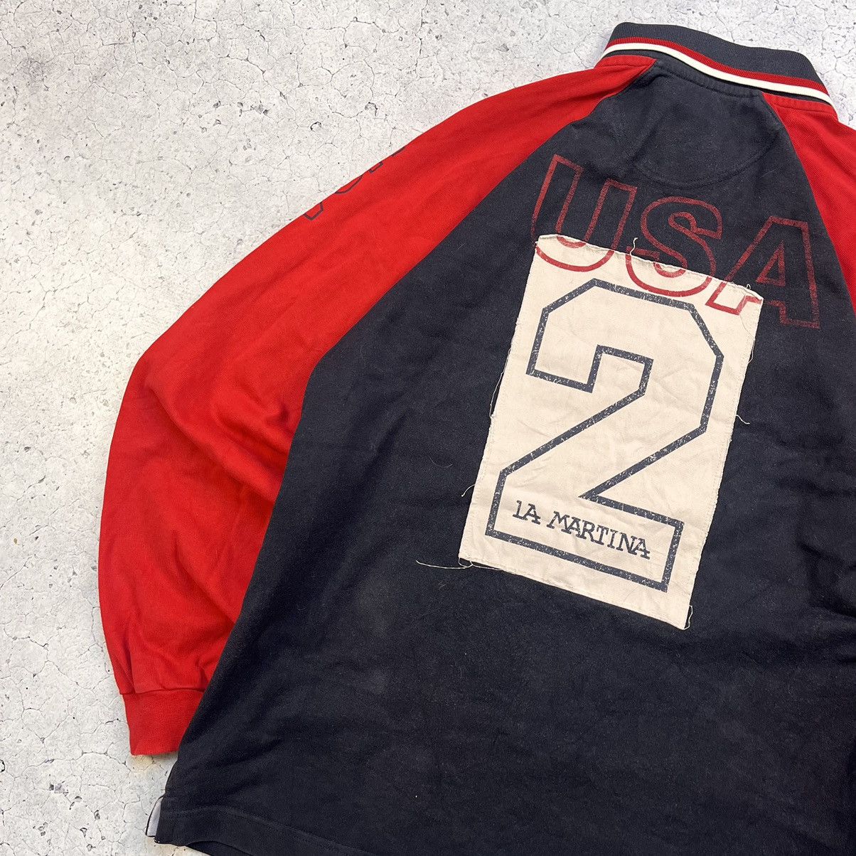 La Martina × Polo Ralph Lauren × Vintage Vintage La Martina Long Sleeve USA Chief Keef Style Size US XL / EU 56 / 4 - 12 Thumbnail