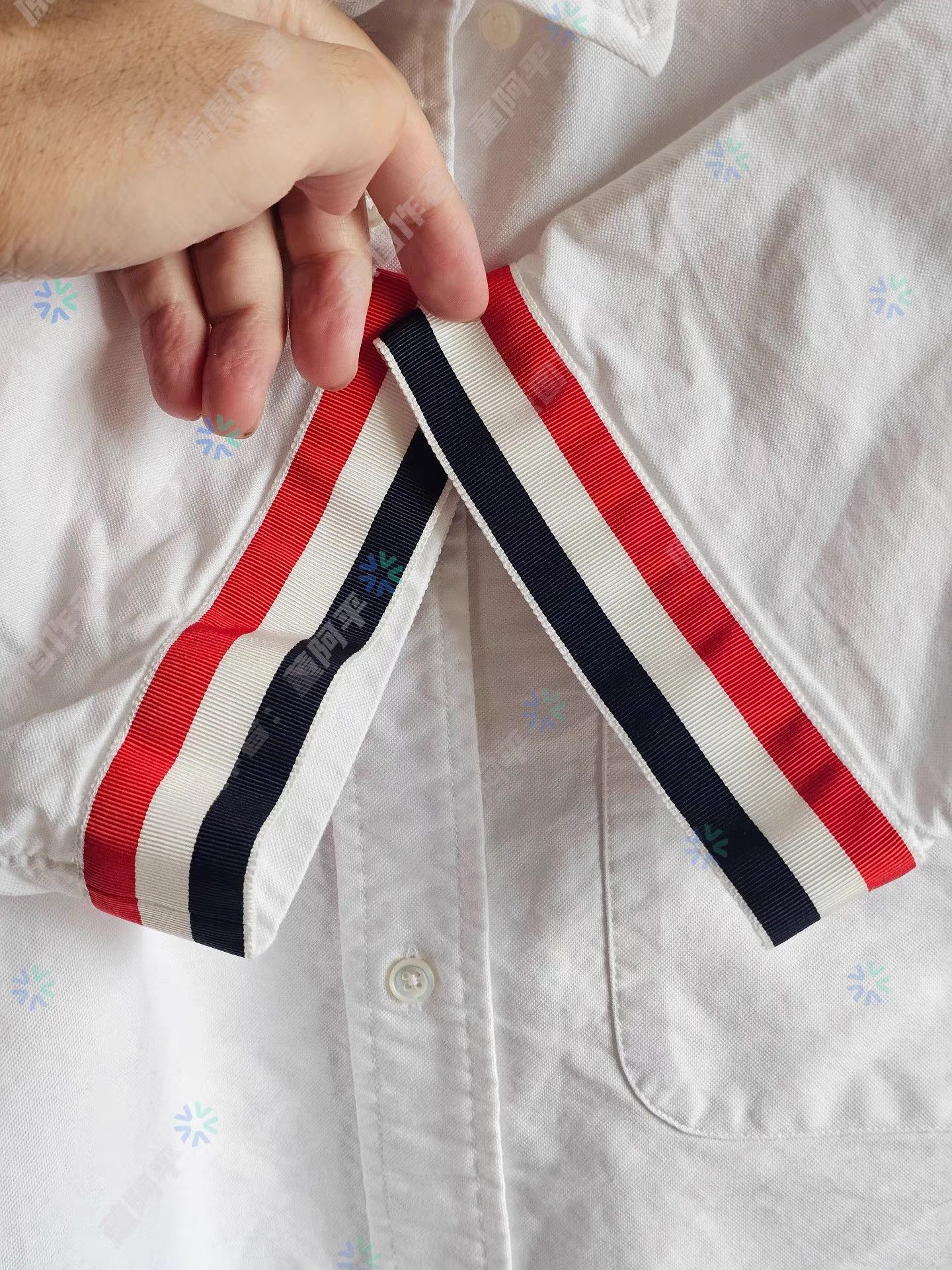 Thom Browne THOM BROWNE Short Sleeve Shirt。 Q4 Size US S / EU 44-46 / 1 - 4 Thumbnail