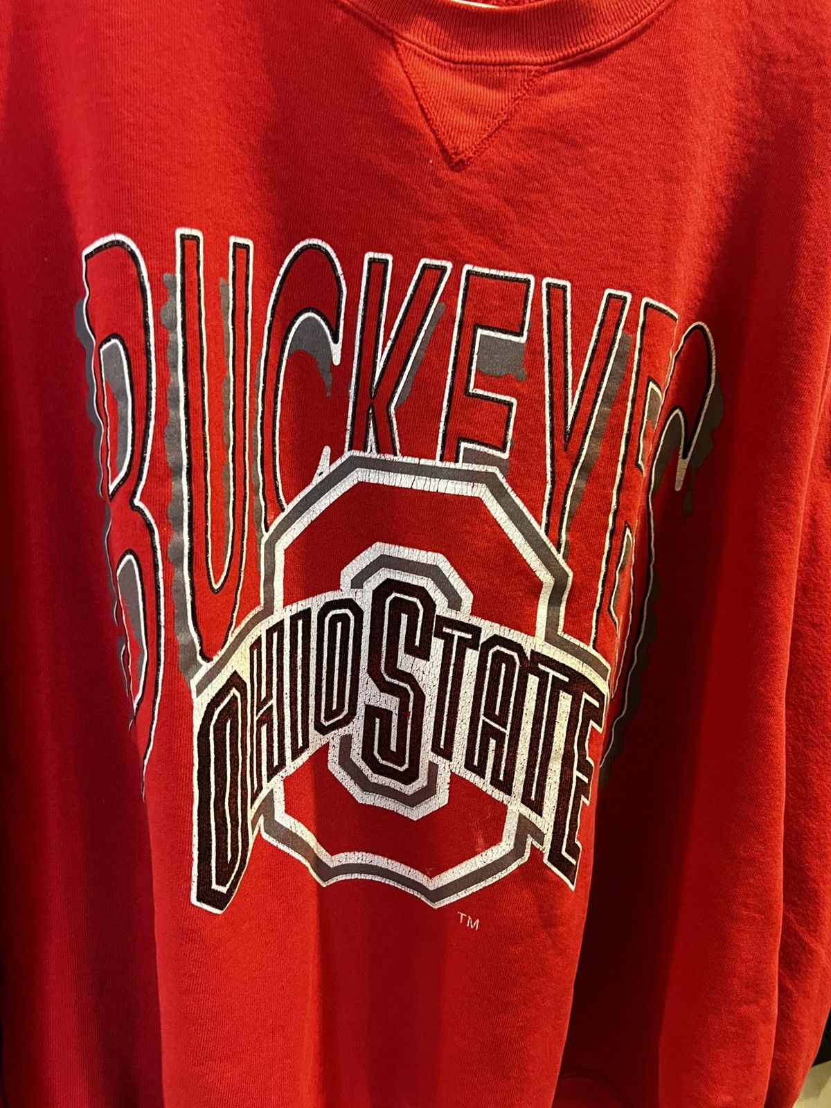 Russell Athletic × Vintage Vintage 1994 Russell Ohio State Crewneck Size US XL / EU 56 / 4 - 2 Thumbnail