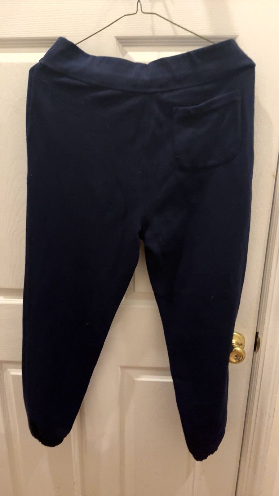 Polo Ralph Lauren Dark Blue Ralph Lauren Sweat Pants STAIN ON LEFT THIGH Size US 32 / EU 48 - 2 Thumbnail