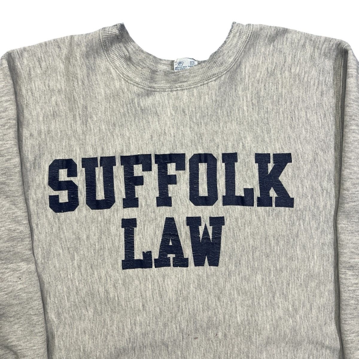 Champion Champion Reverse Weave SUFFOLK LAW Heavy Cotton Sweatshirt Size US XL / EU 56 / 4 - 2 Thumbnail