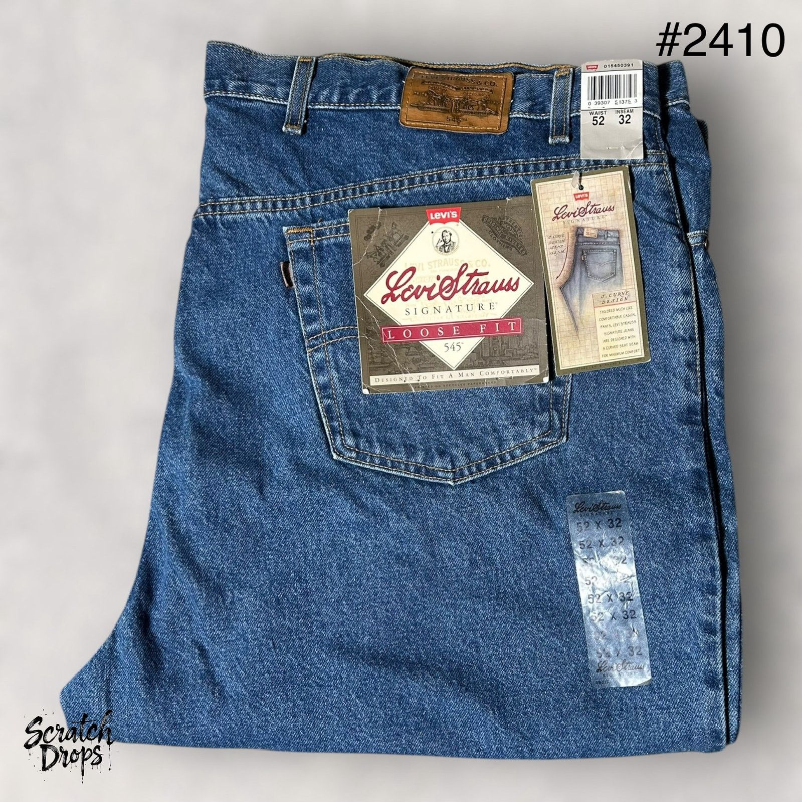 Levi's Vintage Levi's Signature 545 Men's Jeans NWT W52 L32 Loose Size US 38 / EU 54 - 1 Thumbnail