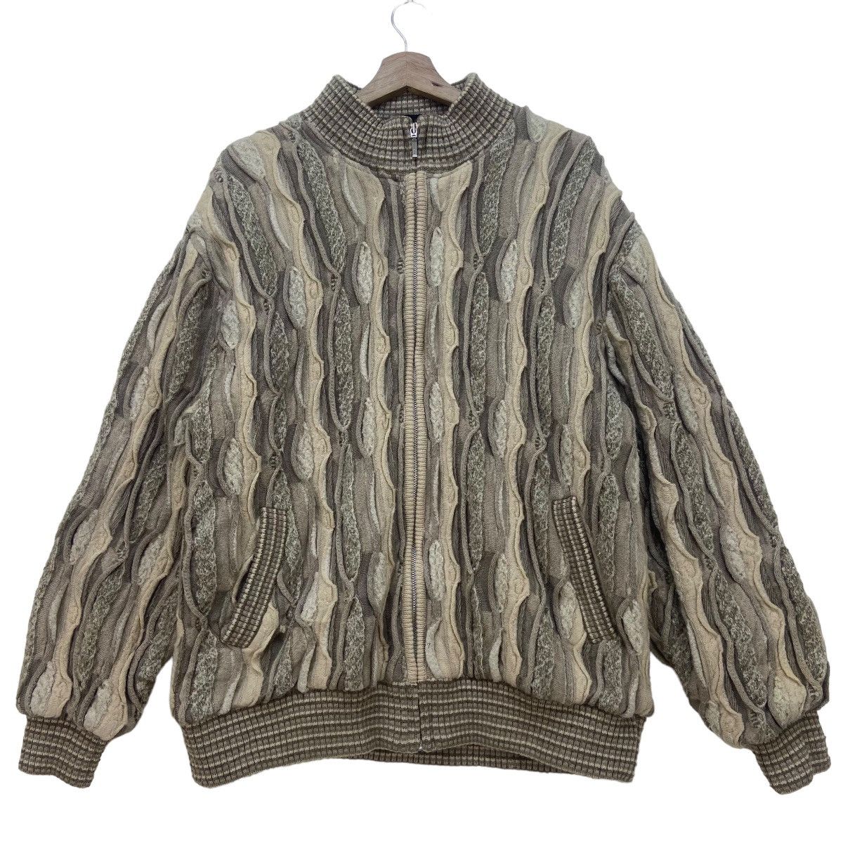 Designer × Japanese Brand Opera Uomo Coogi Inspired Knitted Jacket Size US M / EU 48-50 / 2 - 4 Thumbnail