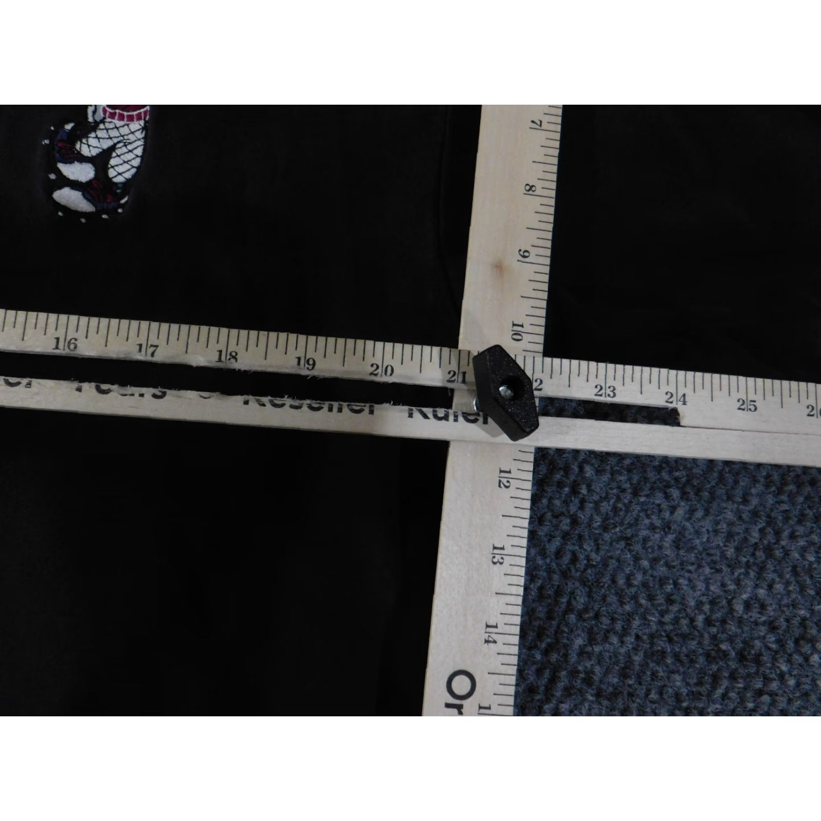 Acme Clothing VINTAGE Acme Polo Shirt Mens L Black Embroidered Bugs Bunny Golf Embroidery Solid Short Sleeve Vintage Shirt Mens CG Size US L / EU 52-54 / 3 - 6 Thumbnail